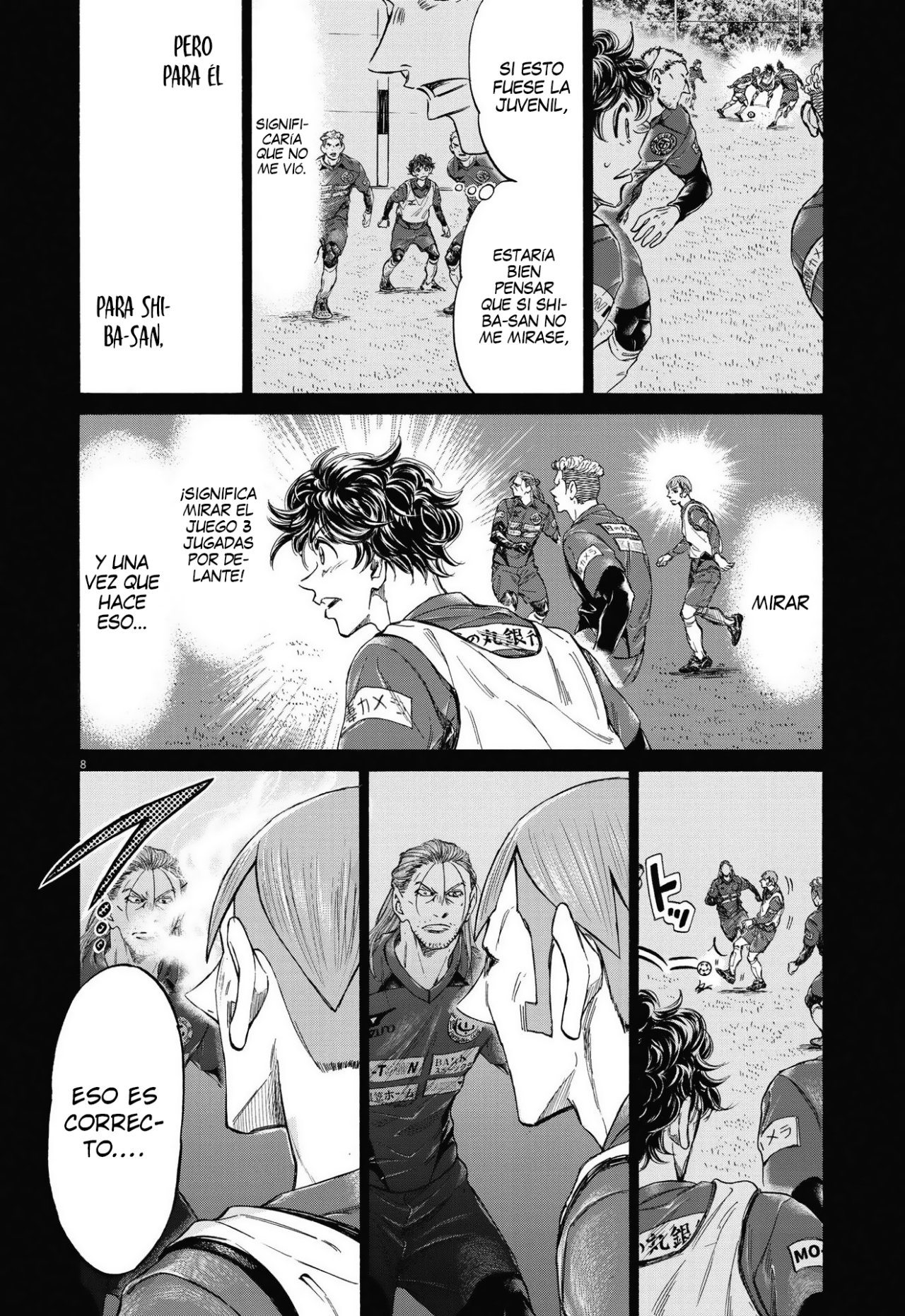 Read Ao ashi Español Manga Online