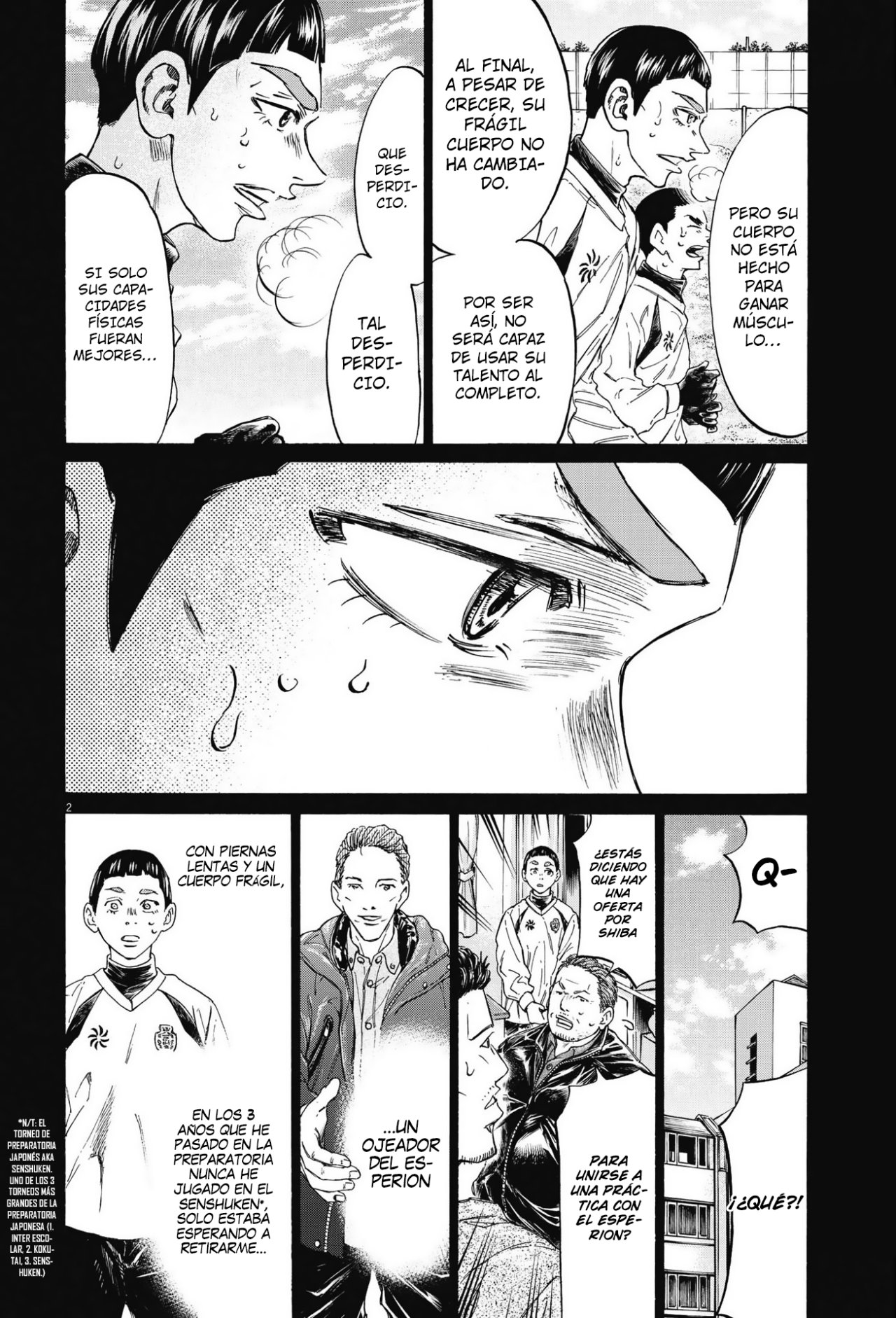 Read Ao ashi Español Manga Online