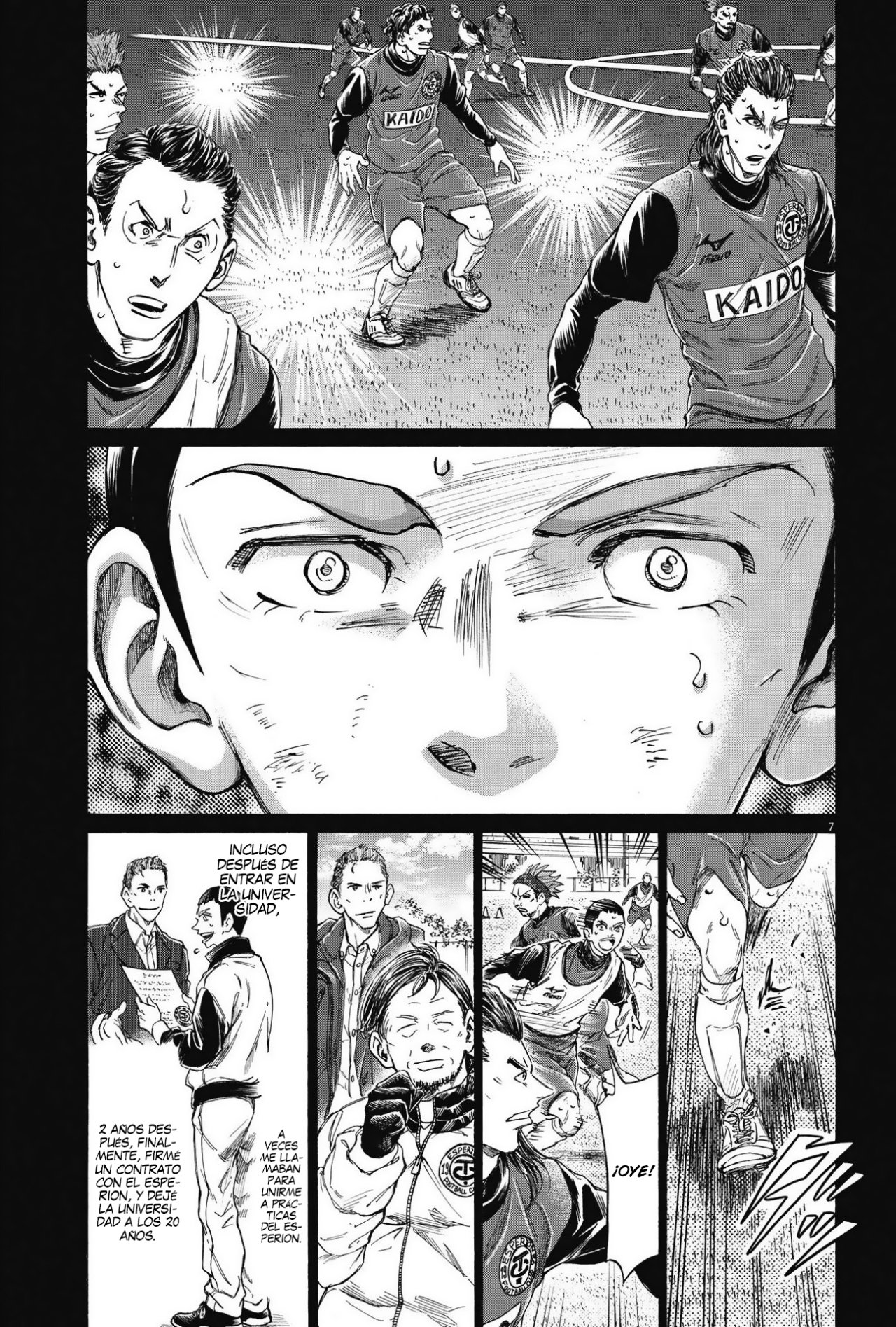 Read Ao ashi Español Manga Online