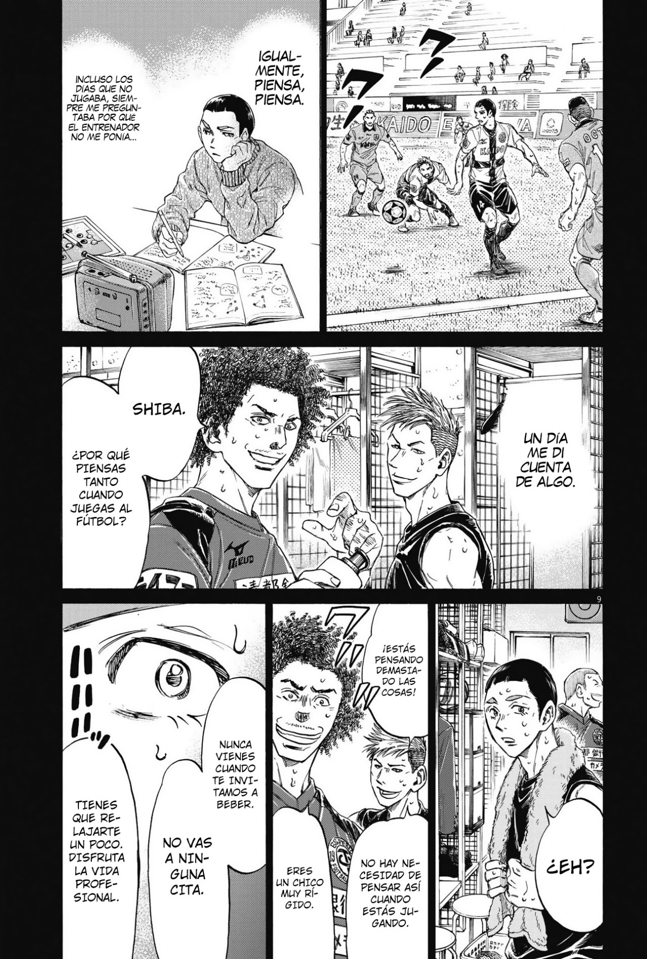 Read Ao ashi Español Manga Online