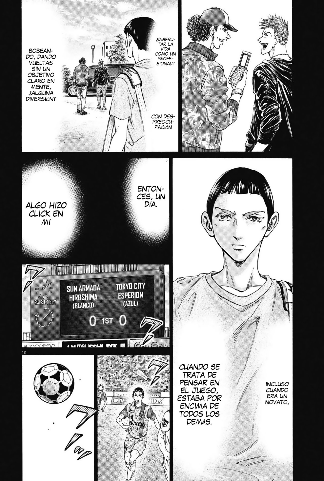 Read Ao ashi Español Manga Online