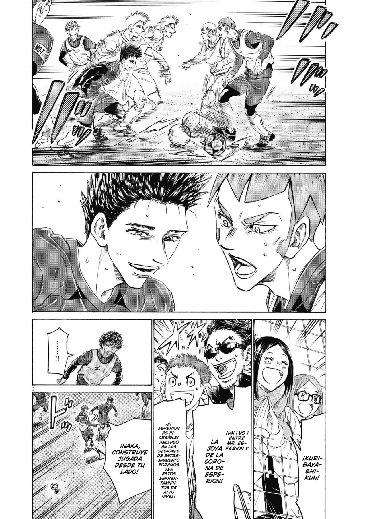 Read Ao ashi Español Manga Online