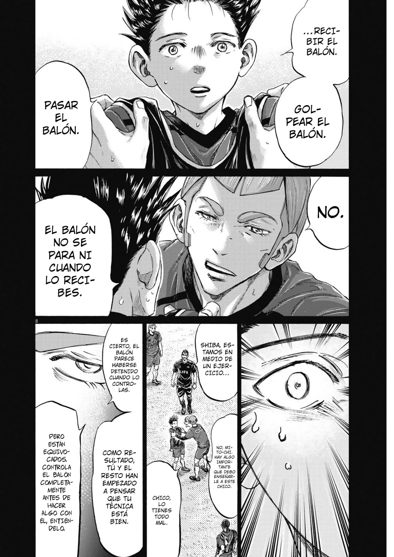 Read Ao ashi Español Manga Online
