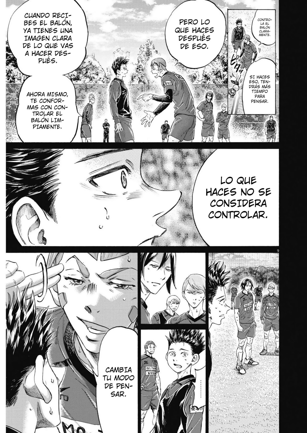 Read Ao ashi Español Manga Online