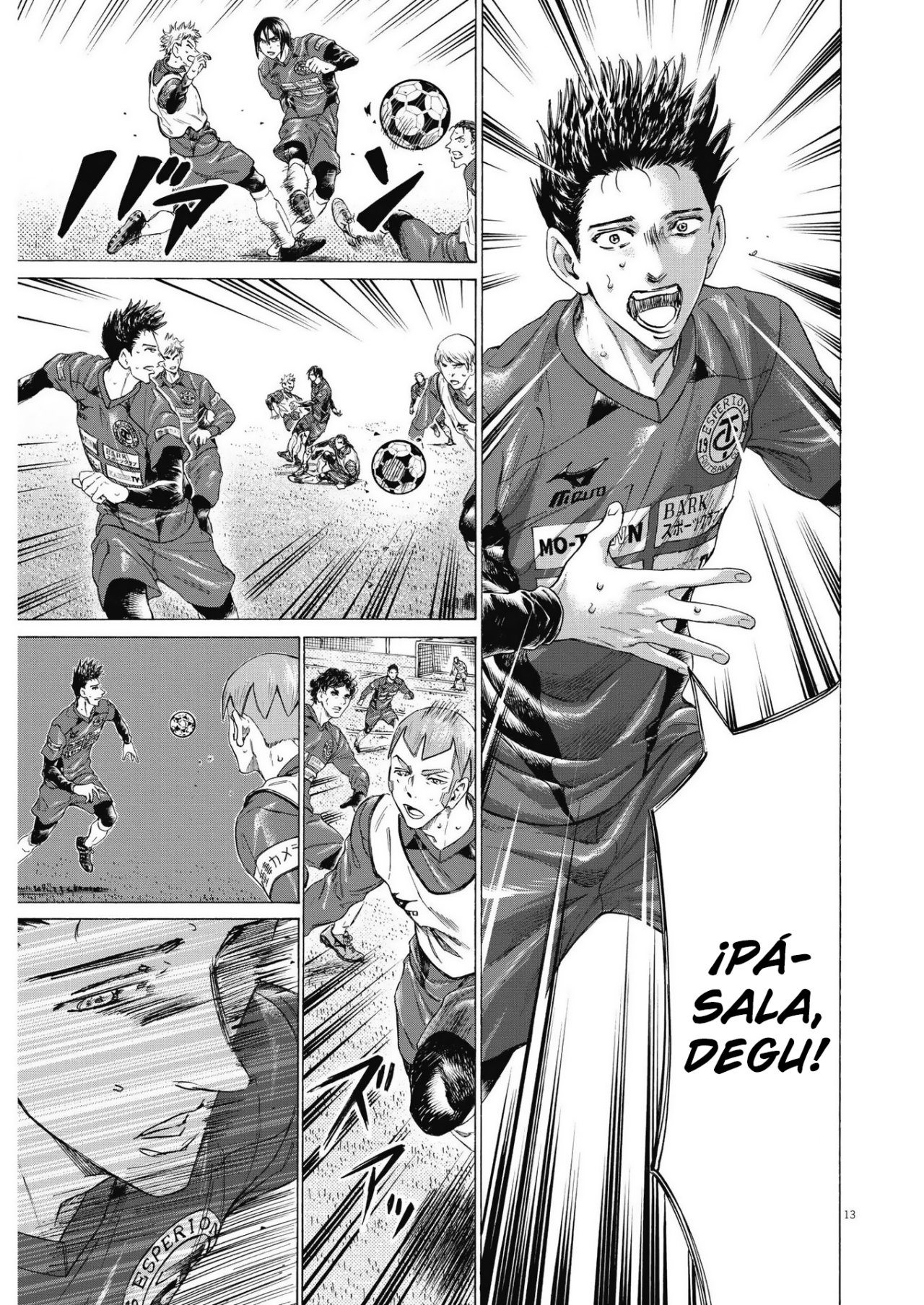 Read Ao ashi Español Manga Online