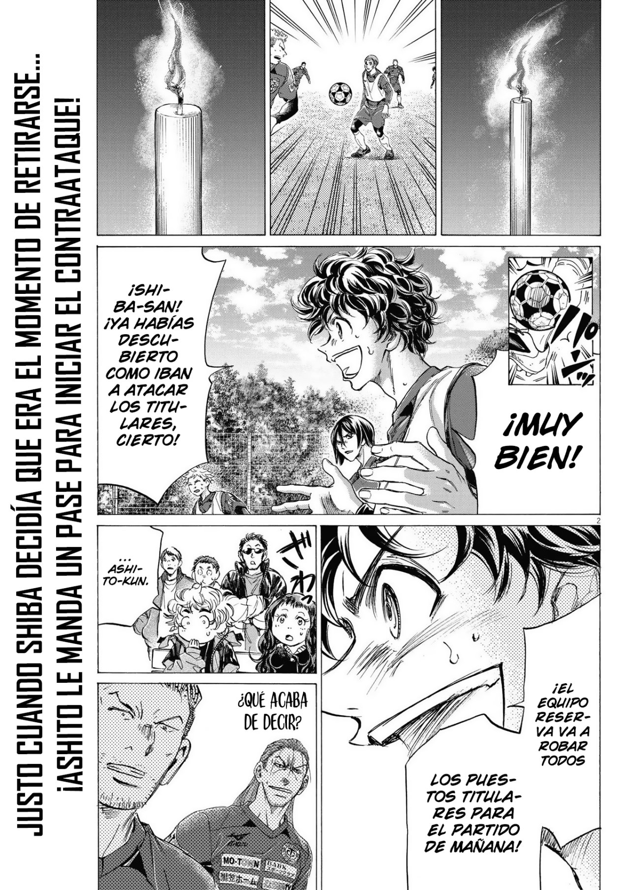 Read Ao ashi Español Manga Online