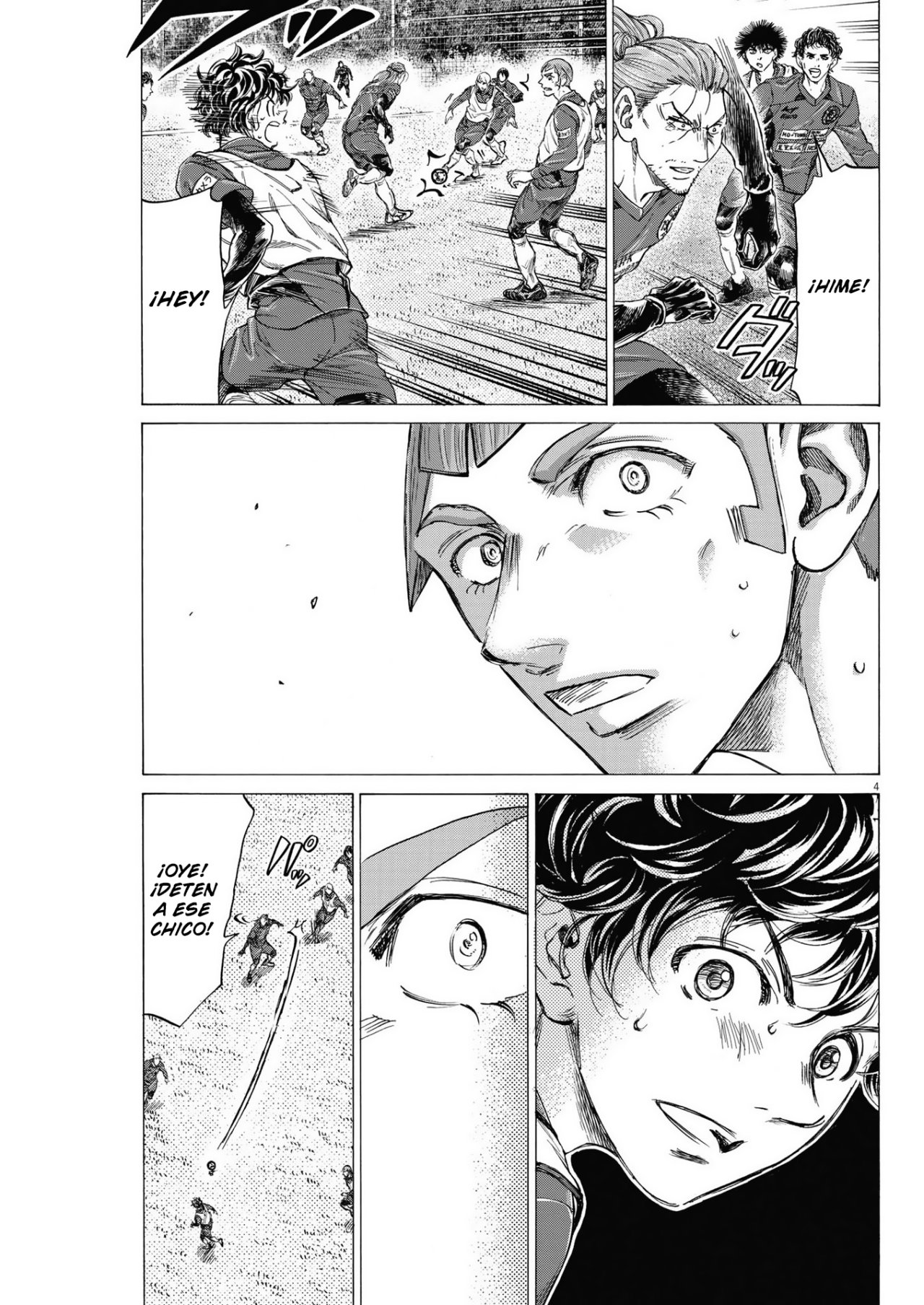 Read Ao ashi Español Manga Online