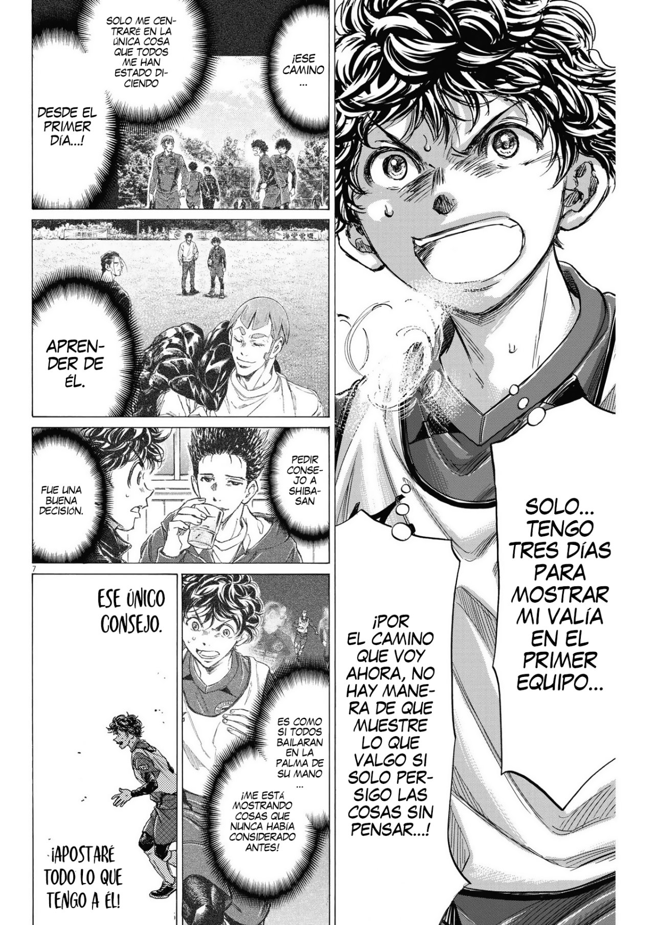 Read Ao ashi Español Manga Online