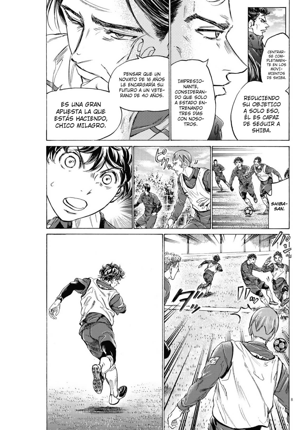 Read Ao ashi Español Manga Online