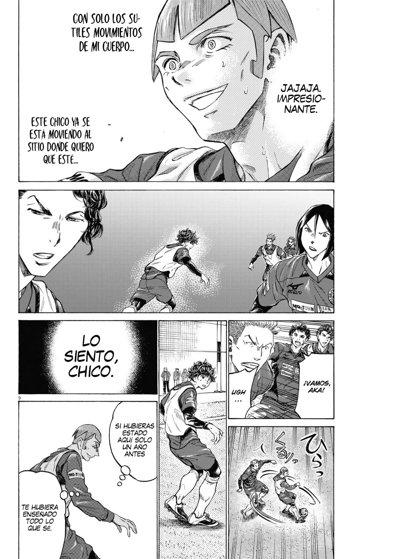 Read Ao ashi Español Manga Online