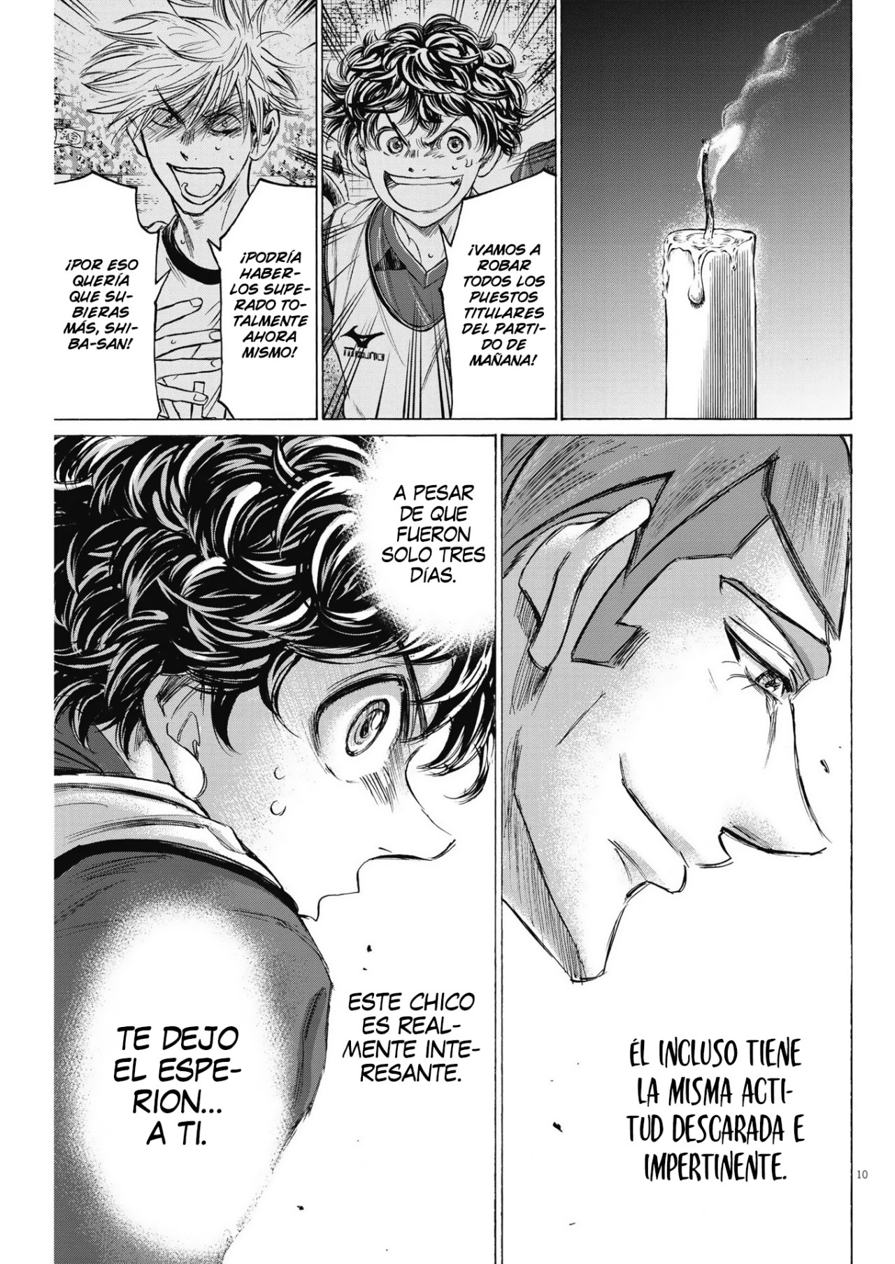 Read Ao ashi Español Manga Online