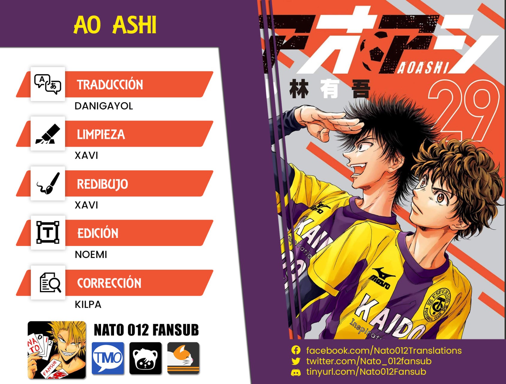 Read Ao ashi Español Manga Online