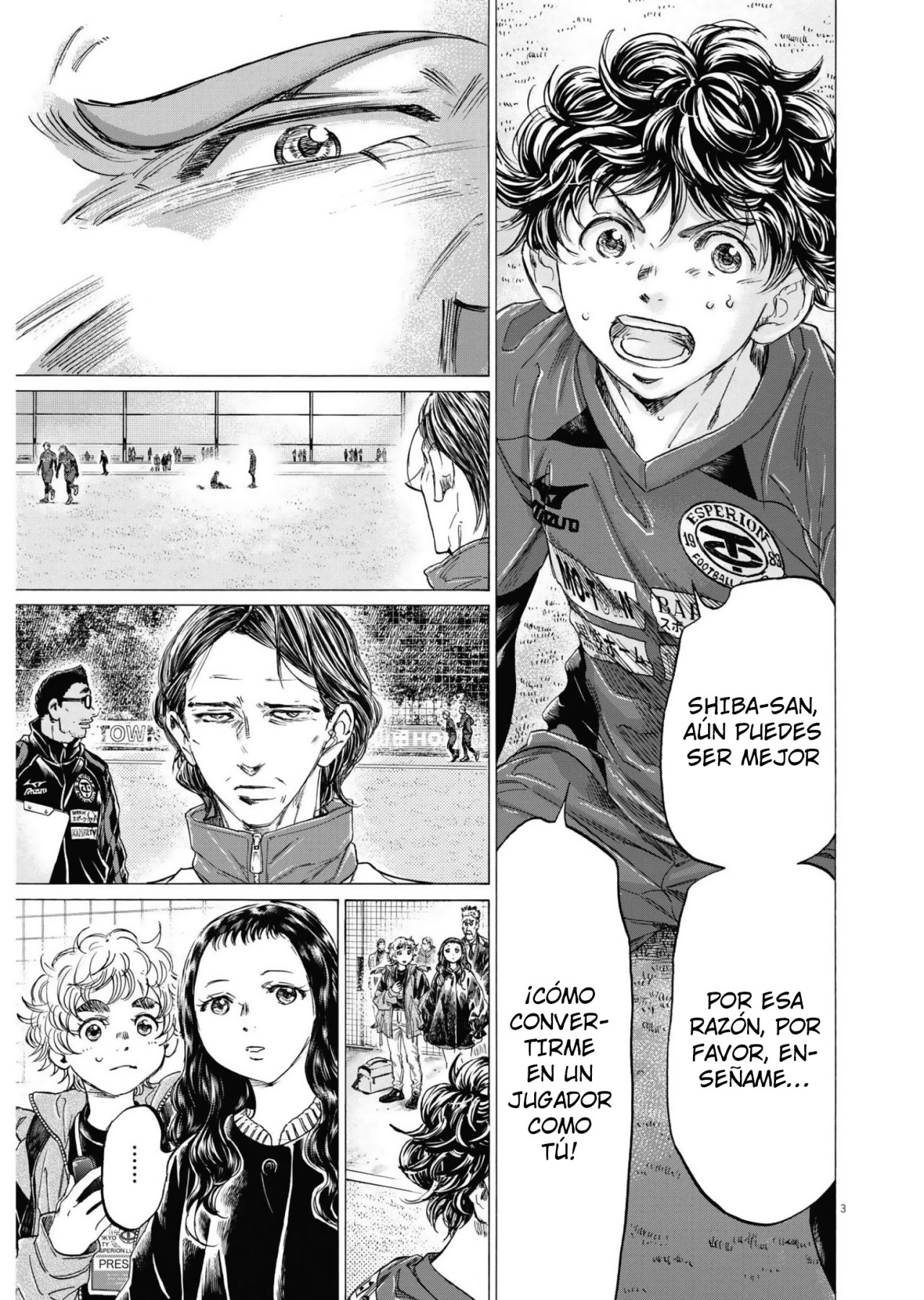 Read Ao ashi Español Manga Online