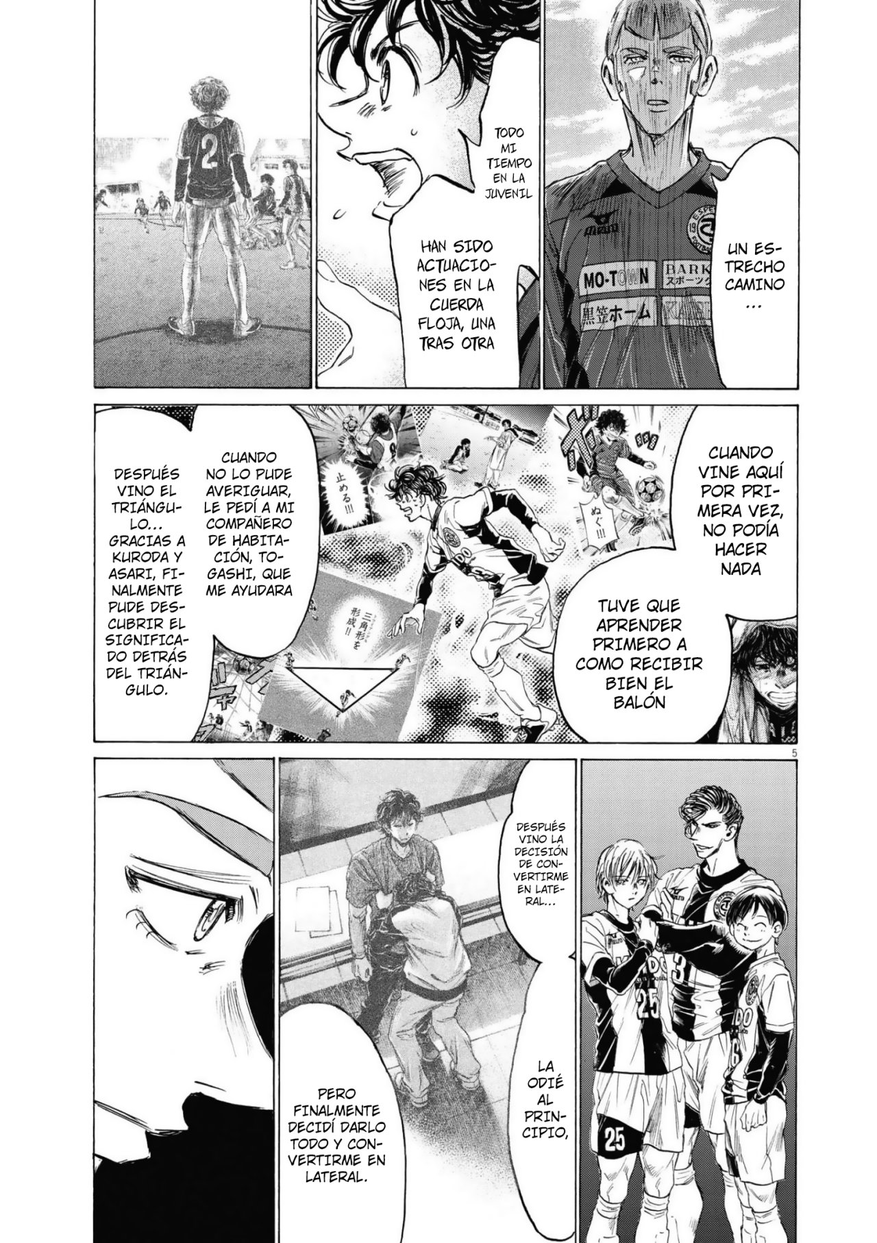 Read Ao ashi Español Manga Online