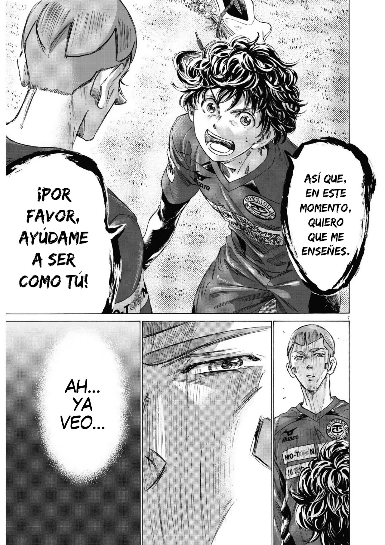 Read Ao ashi Español Manga Online