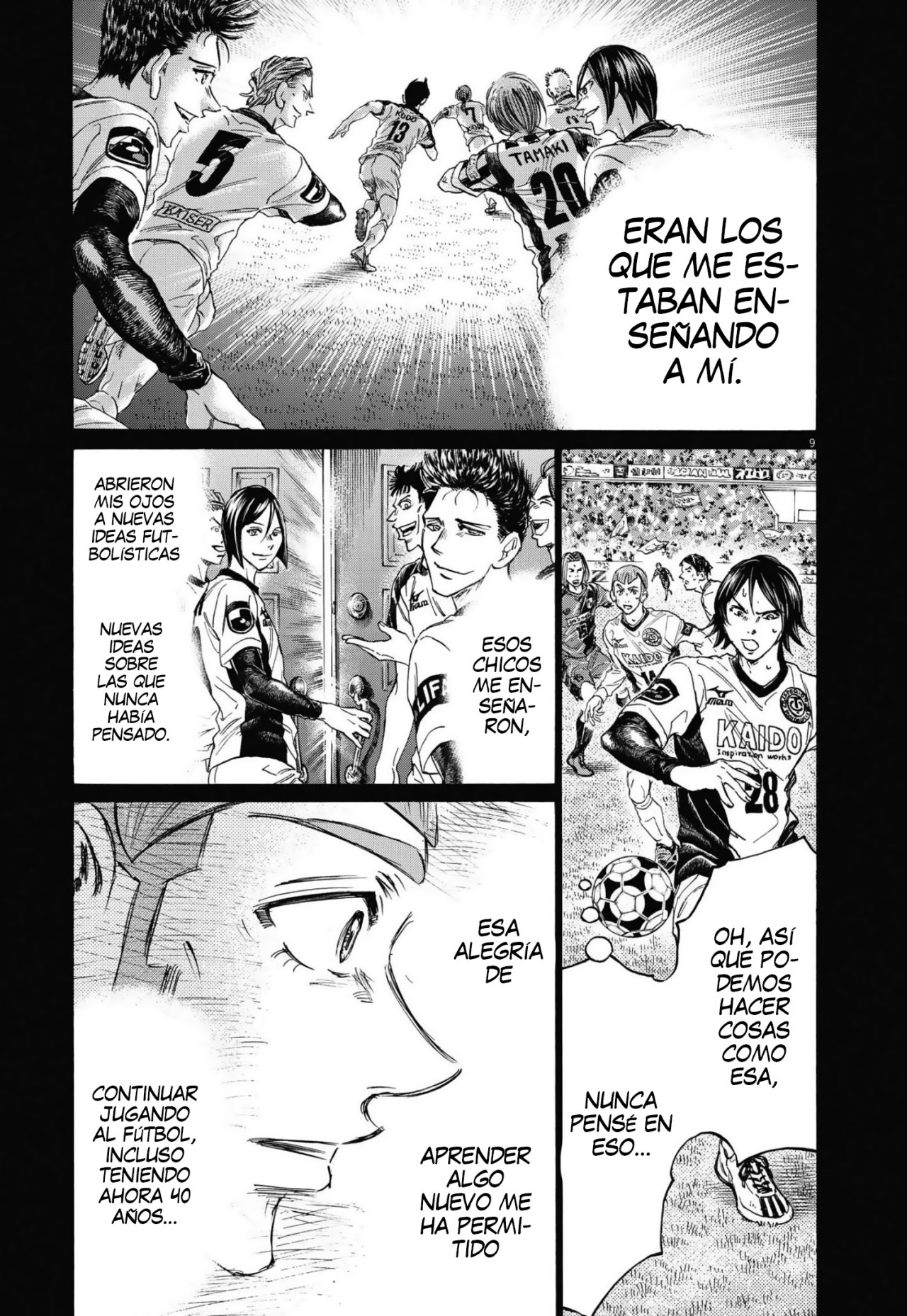 Read Ao ashi Español Manga Online