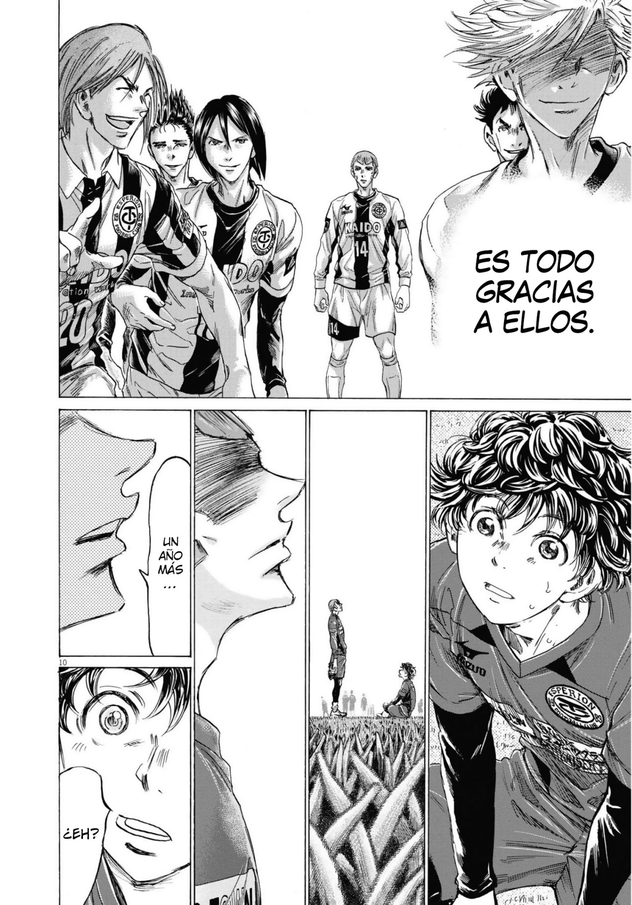Read Ao ashi Español Manga Online