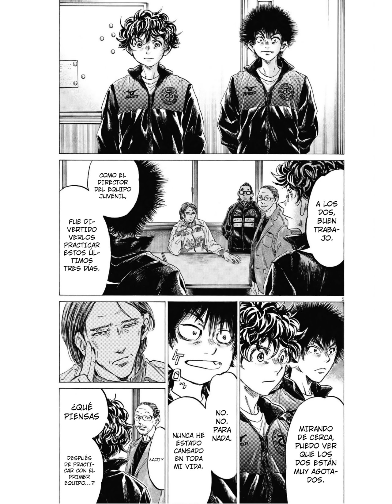 Read Ao ashi Español Manga Online