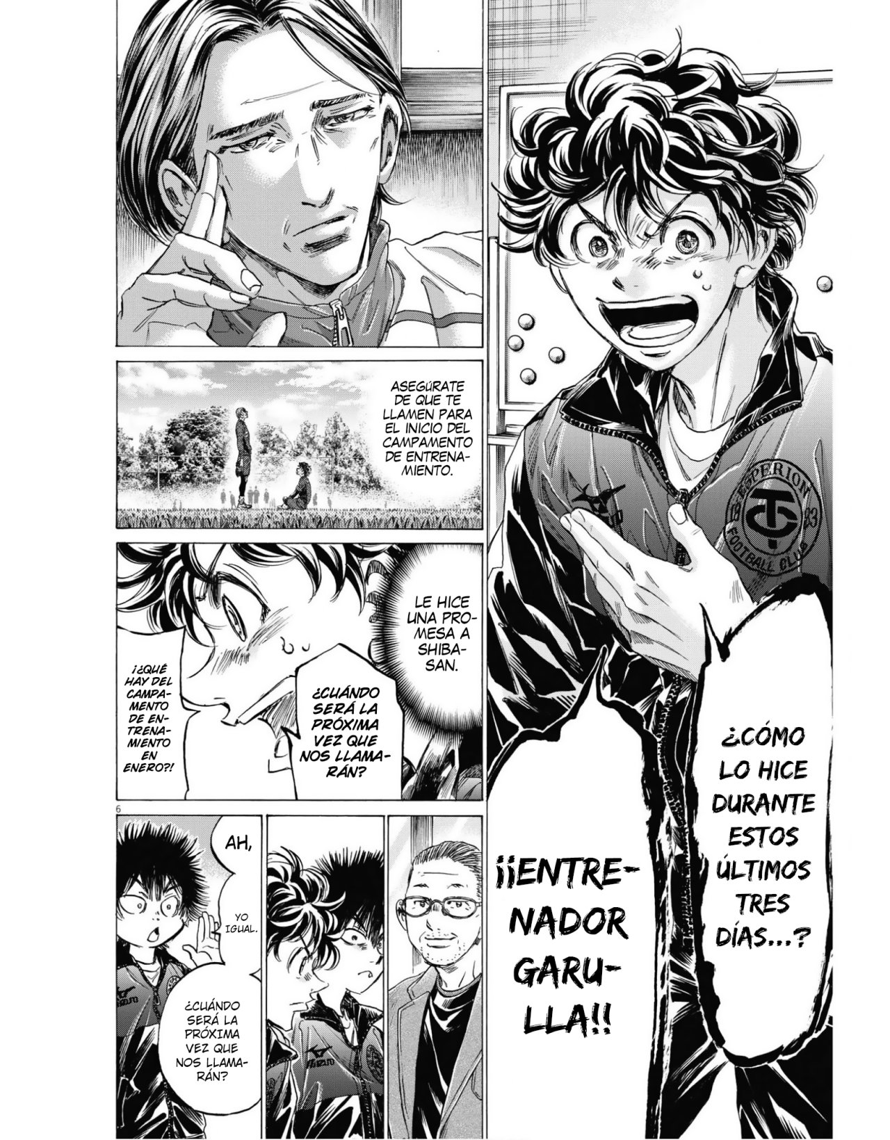 Read Ao ashi Español Manga Online