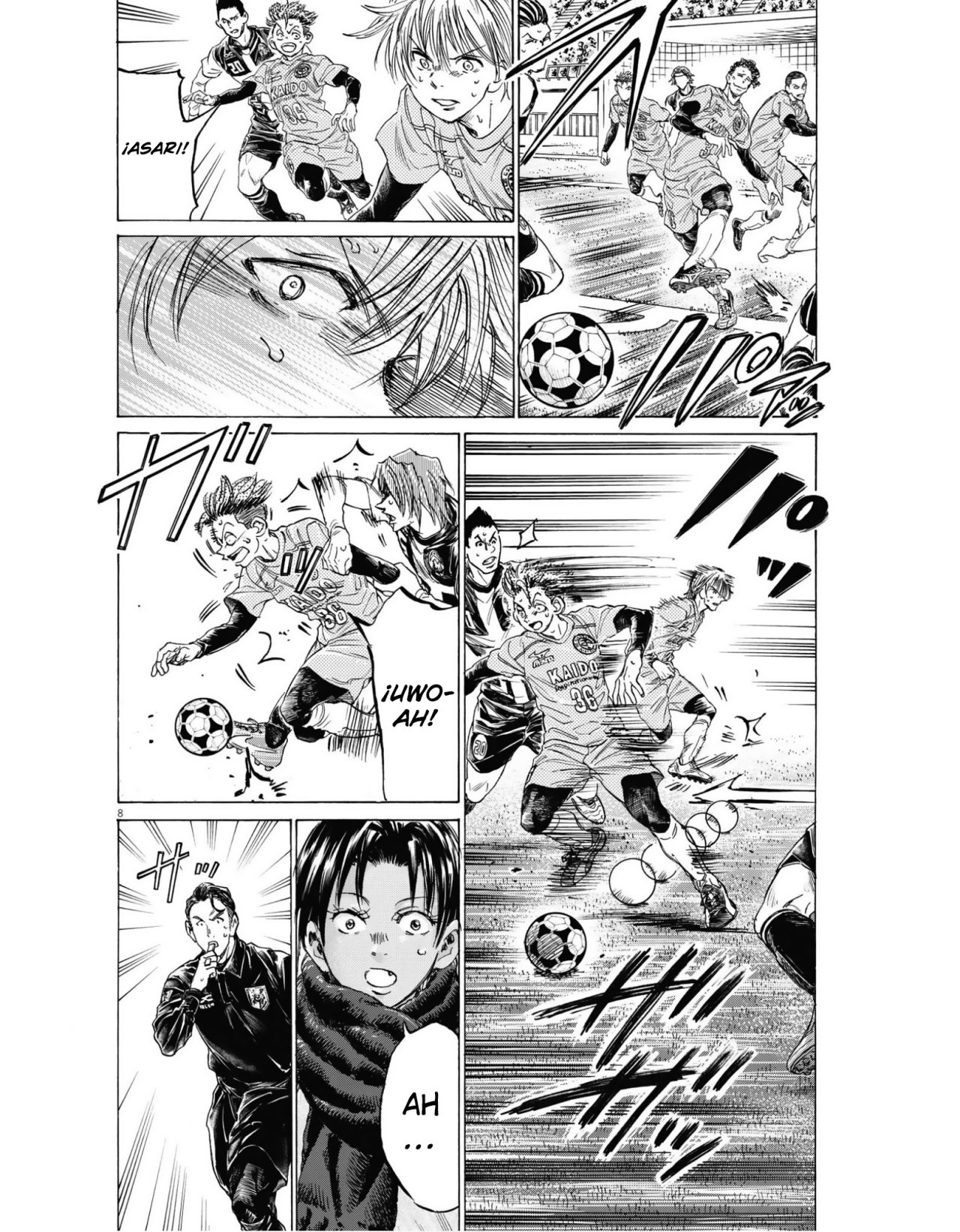 Read Ao ashi Español Manga Online