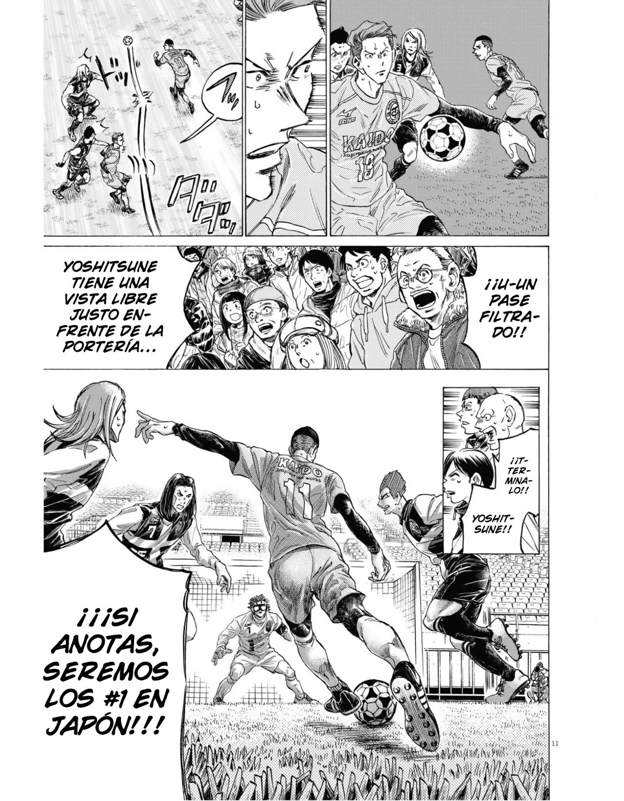 Read Ao ashi Español Manga Online