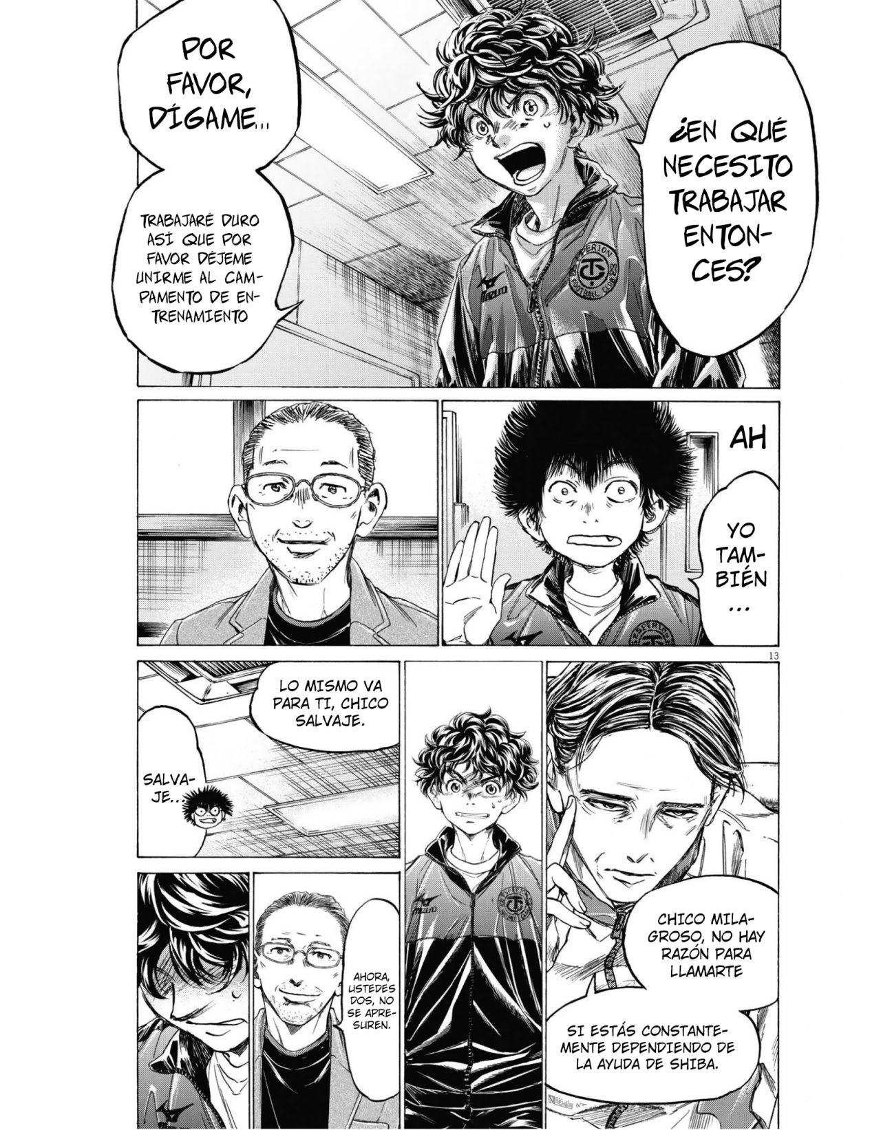 Read Ao ashi Español Manga Online