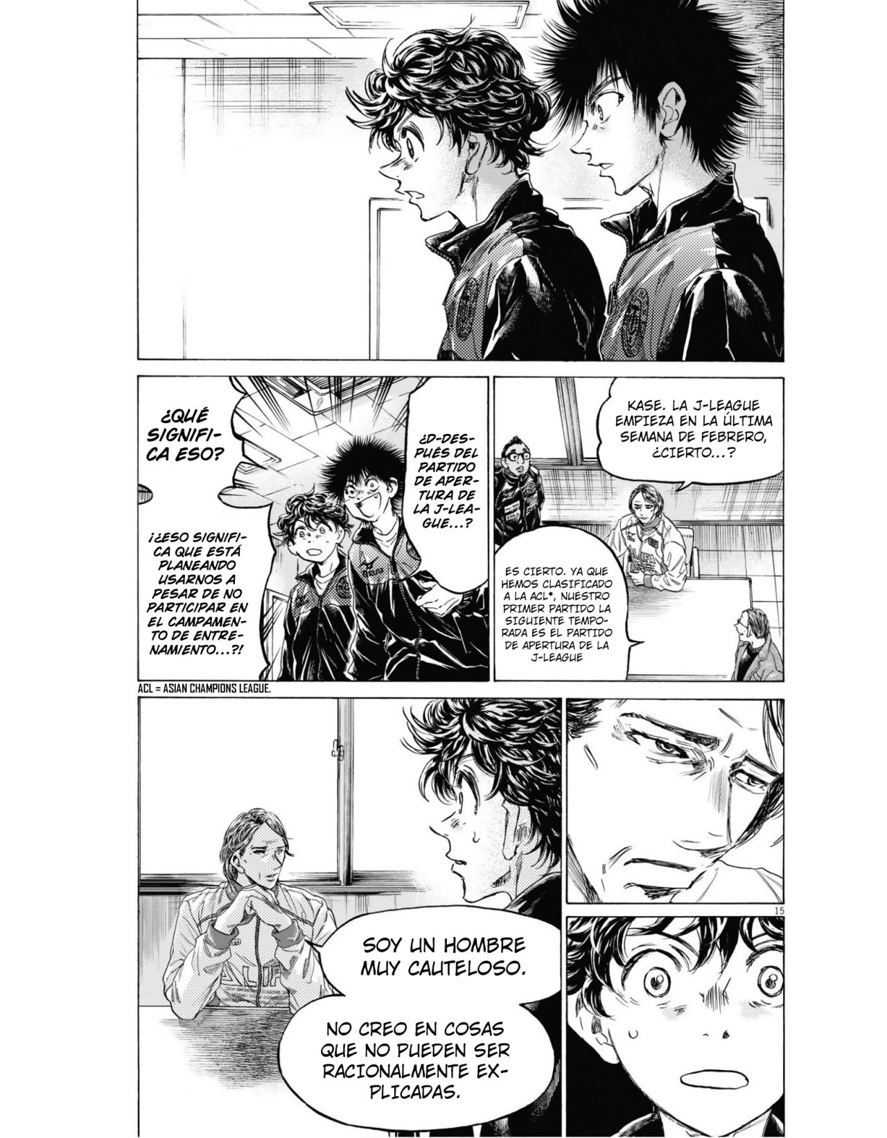 Read Ao ashi Español Manga Online