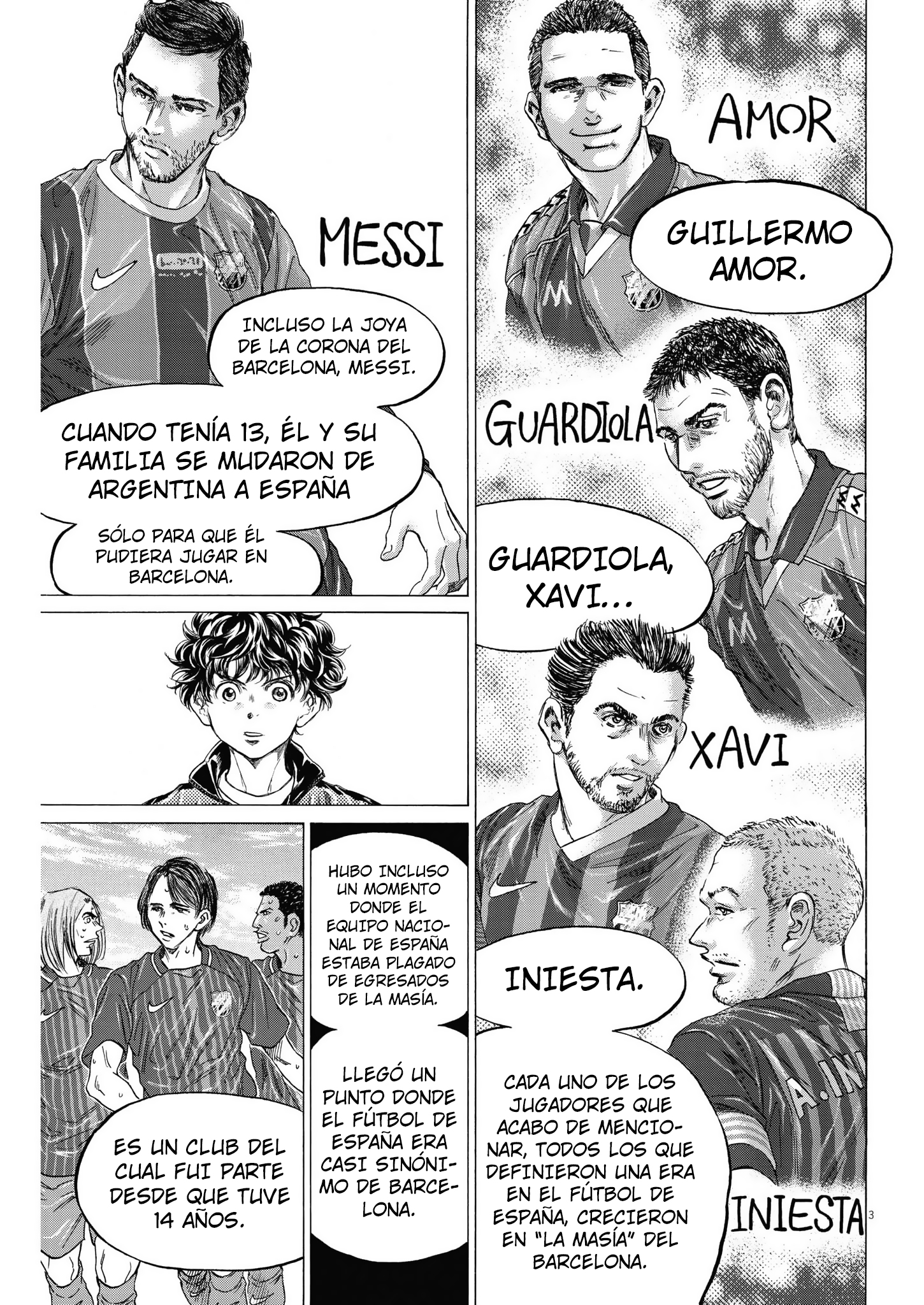 Read Ao ashi Español Manga Online