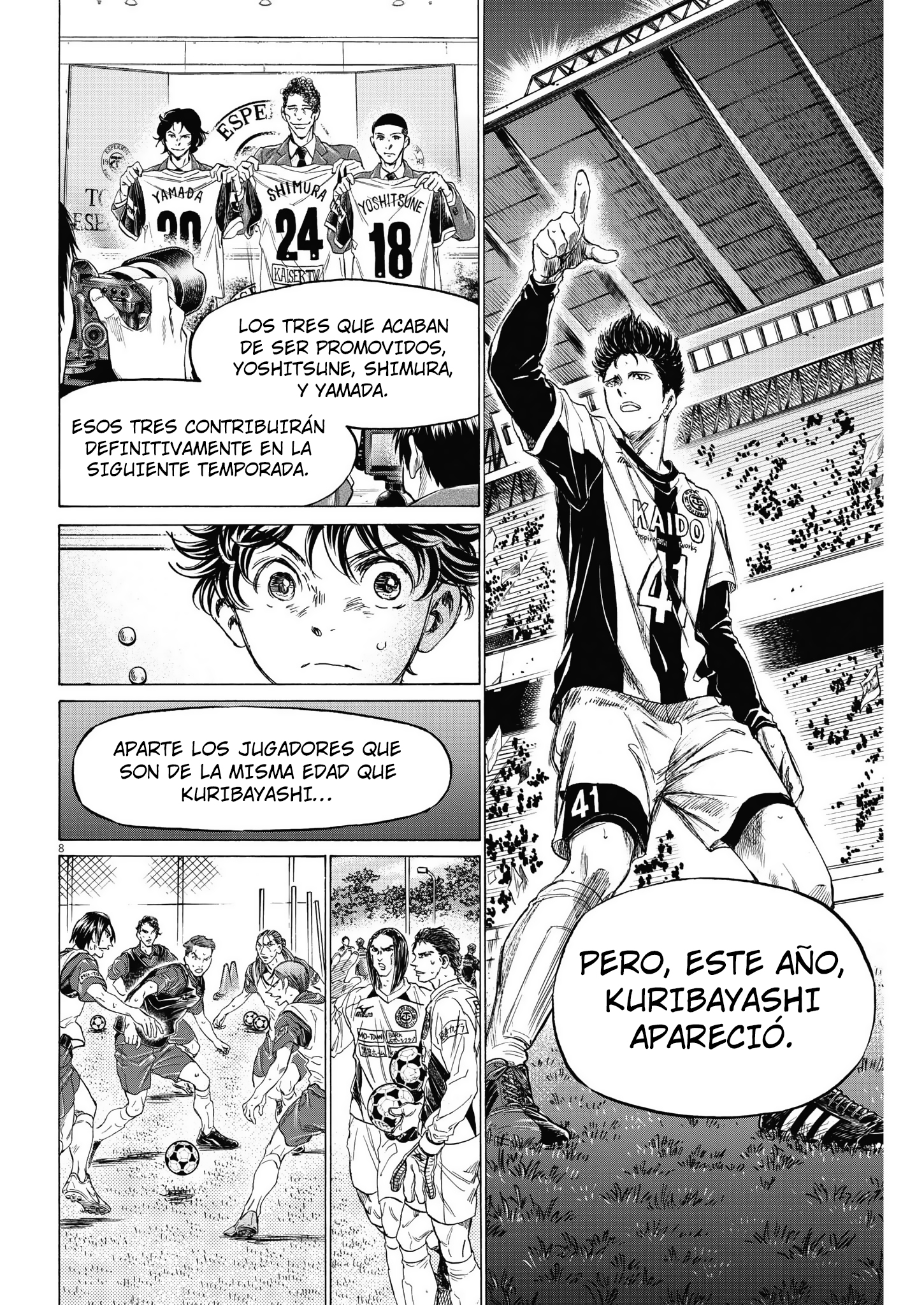 Read Ao ashi Español Manga Online