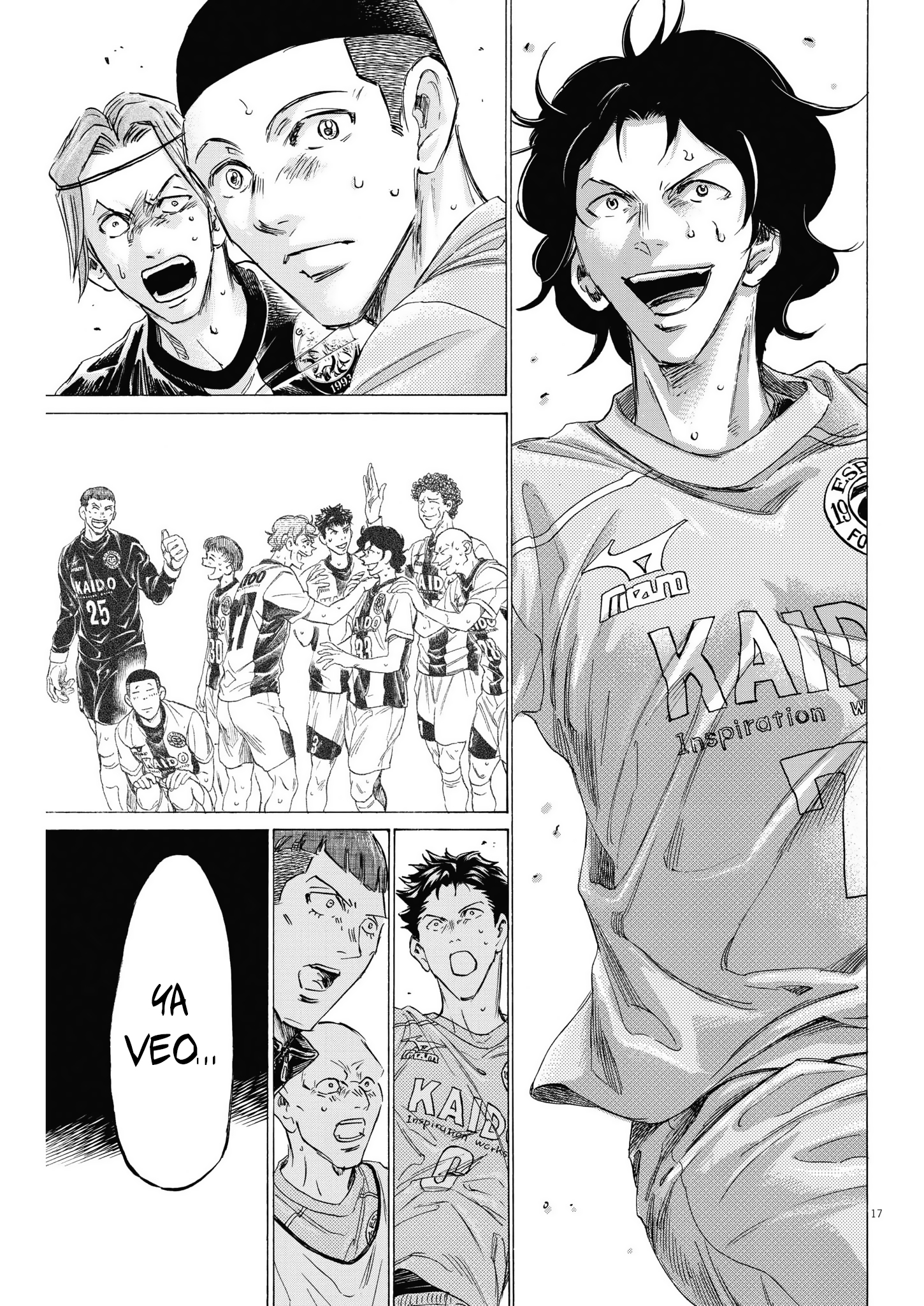 Read Ao ashi Español Manga Online