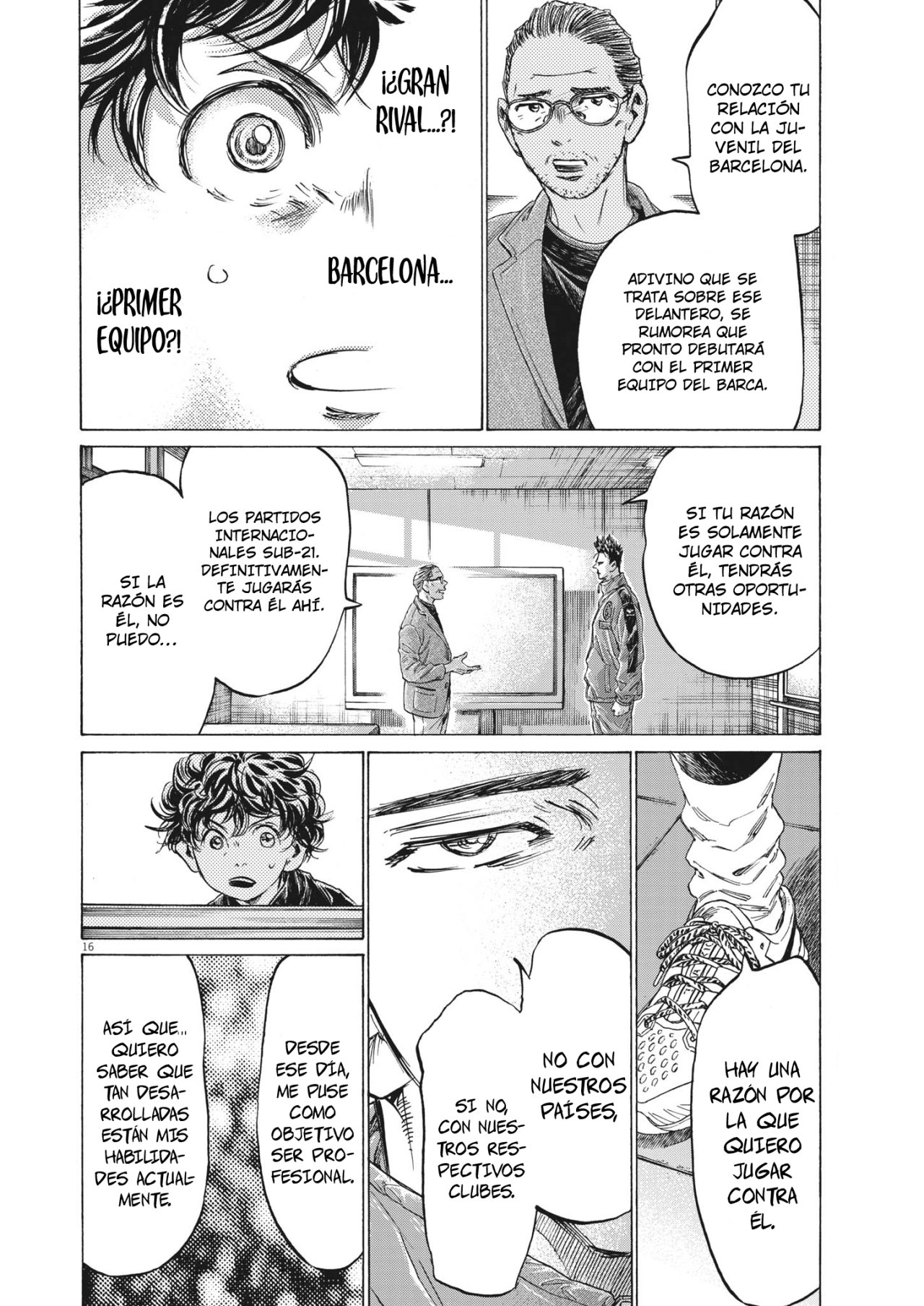 Read Ao ashi Español Manga Online
