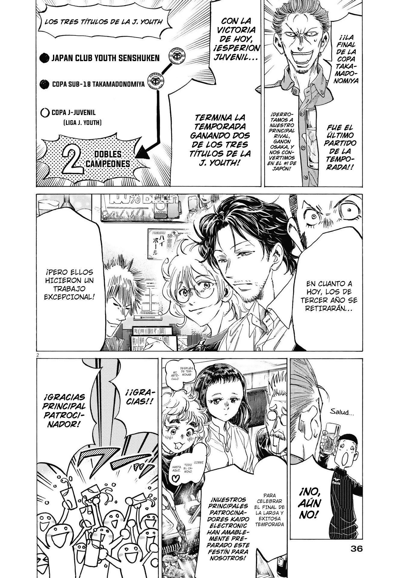 Read Ao ashi Español Manga Online