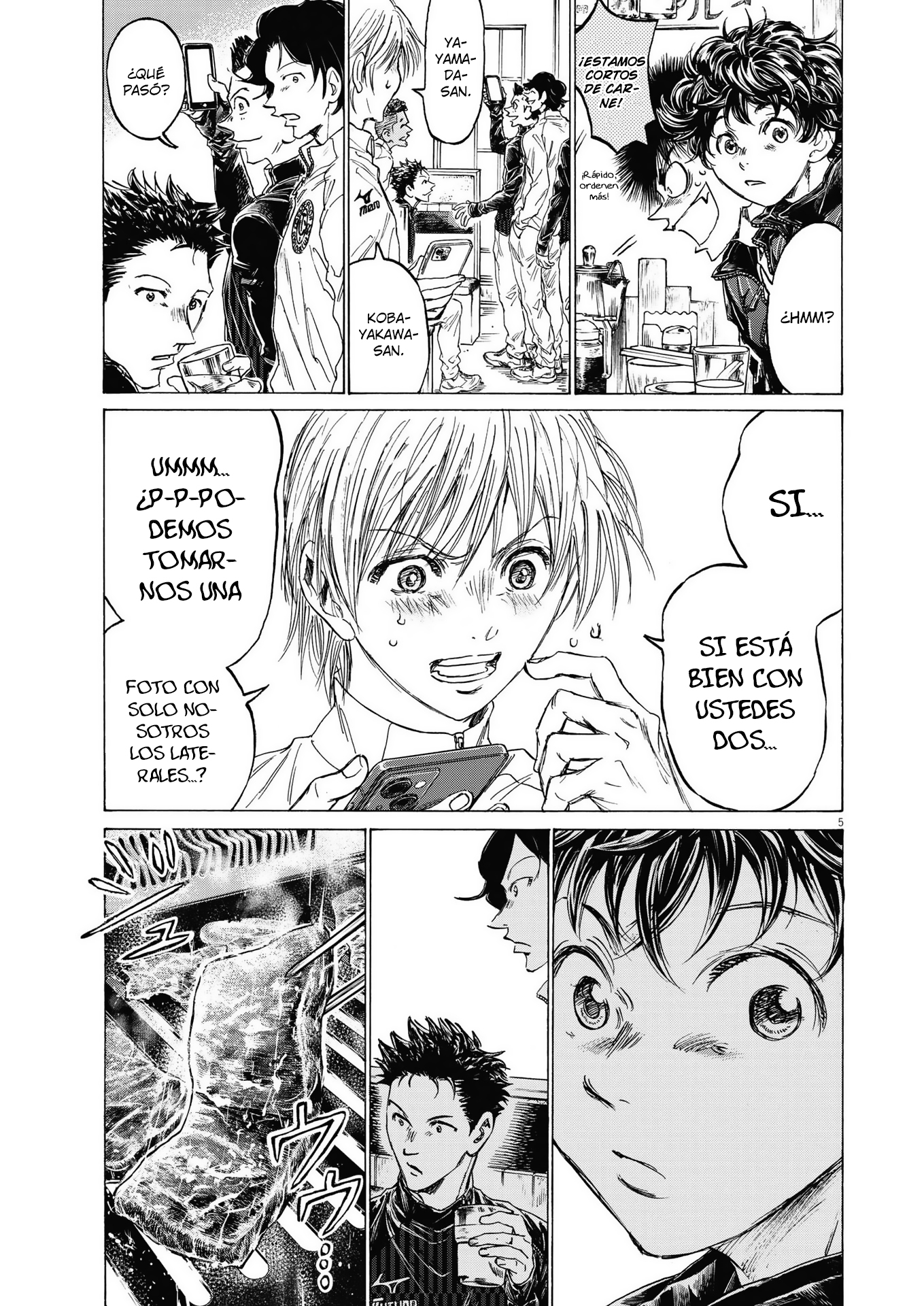 Read Ao ashi Español Manga Online