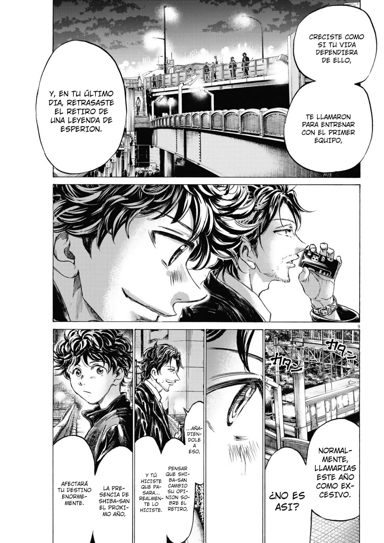 Read Ao ashi Español Manga Online