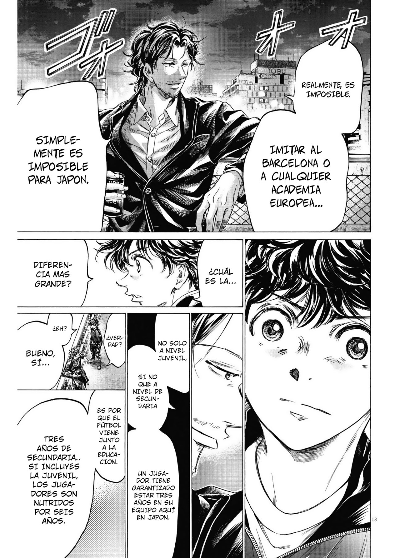 Read Ao ashi Español Manga Online