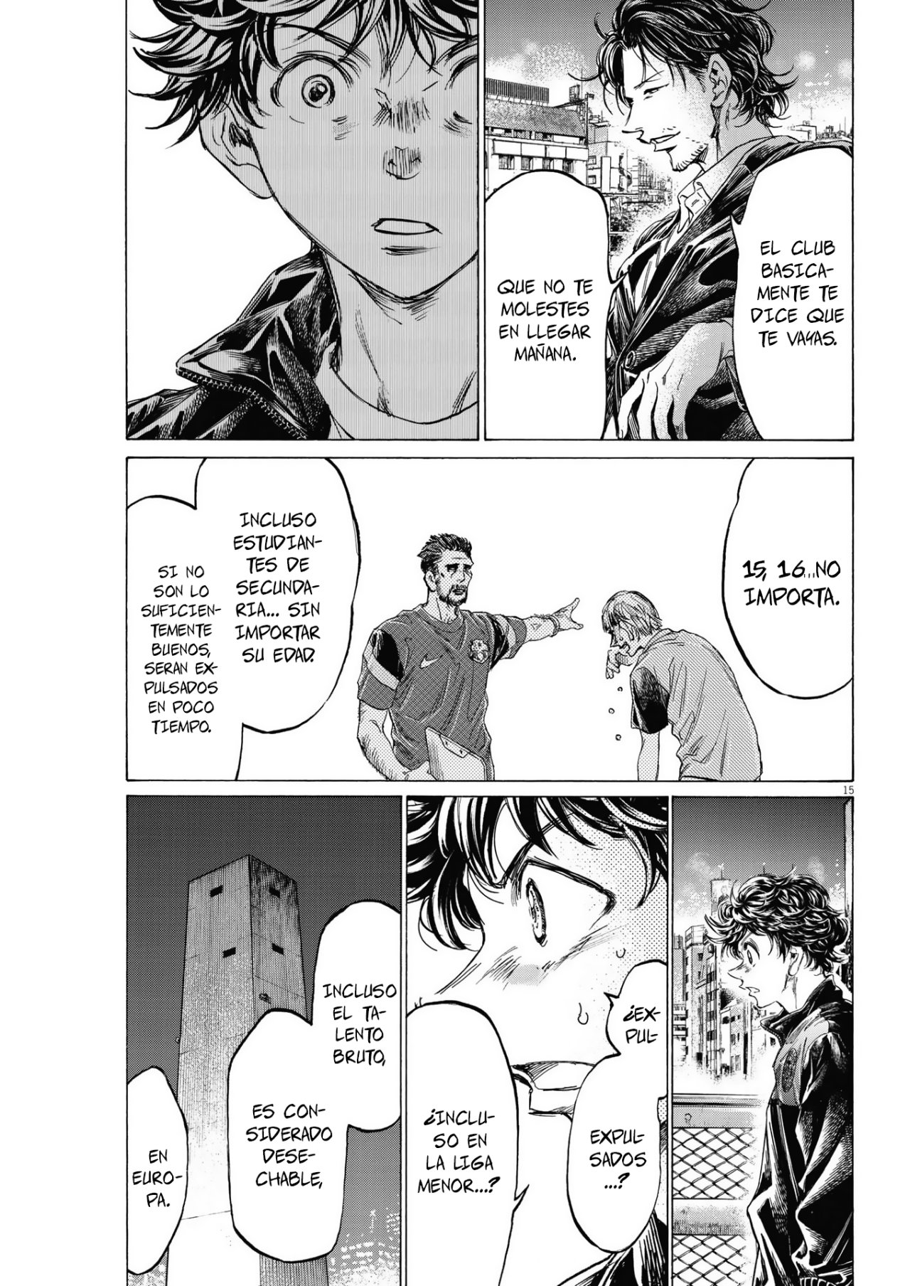 Read Ao ashi Español Manga Online