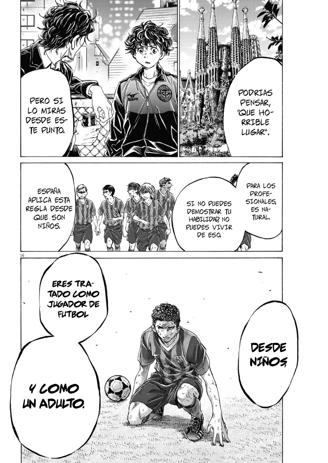 Read Ao ashi Español Manga Online