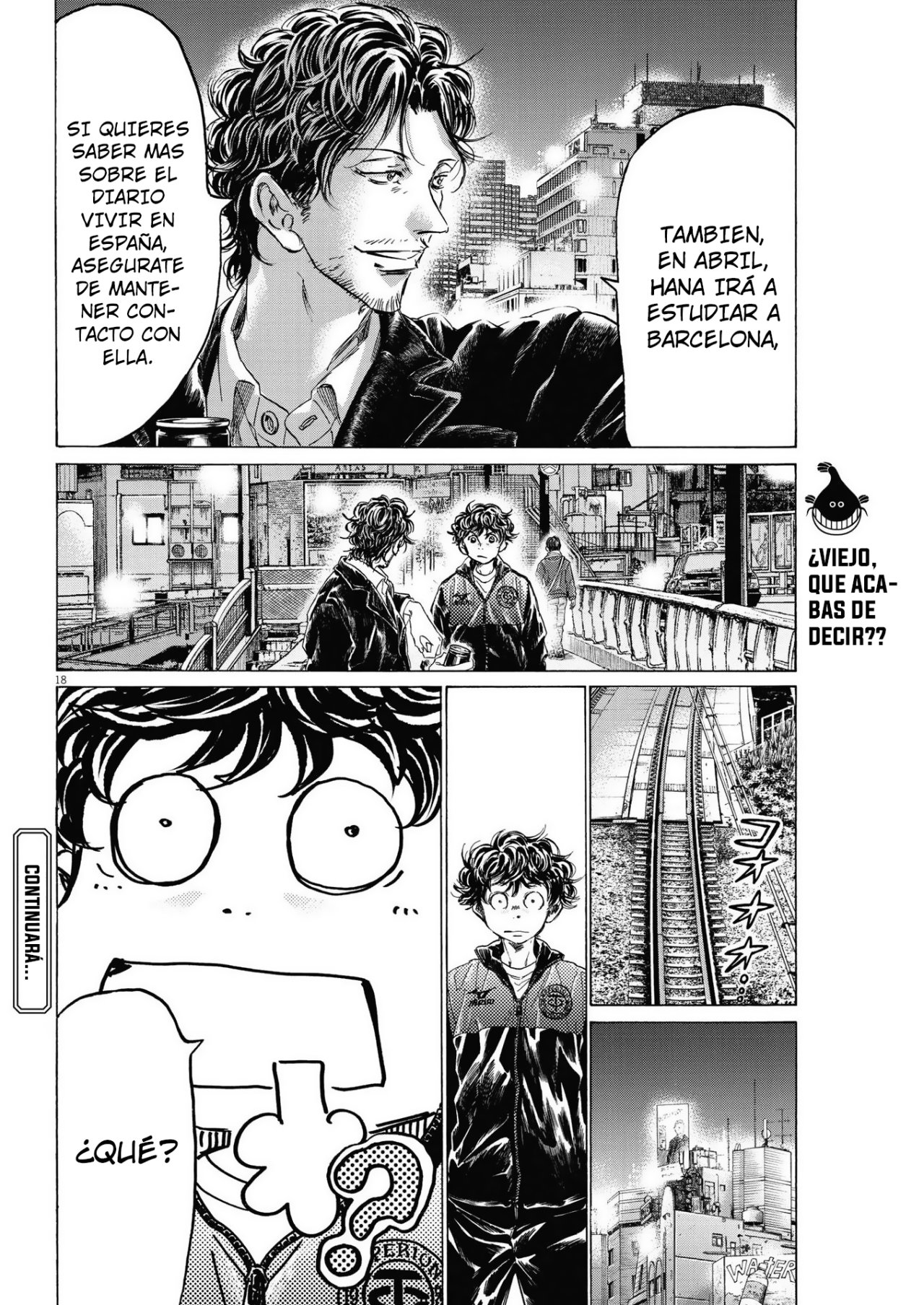 Read Ao ashi Español Manga Online