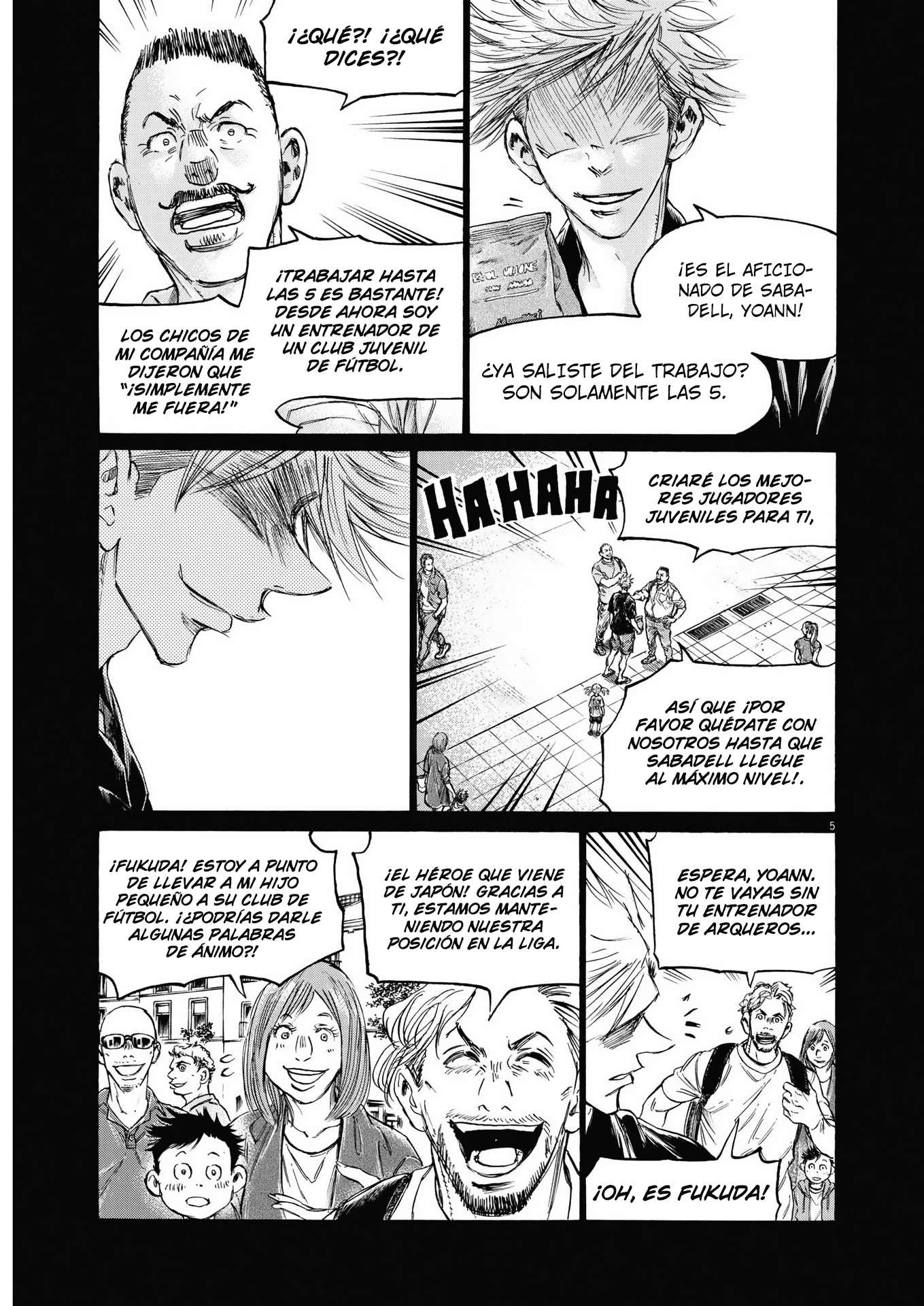 Read Ao ashi Español Manga Online