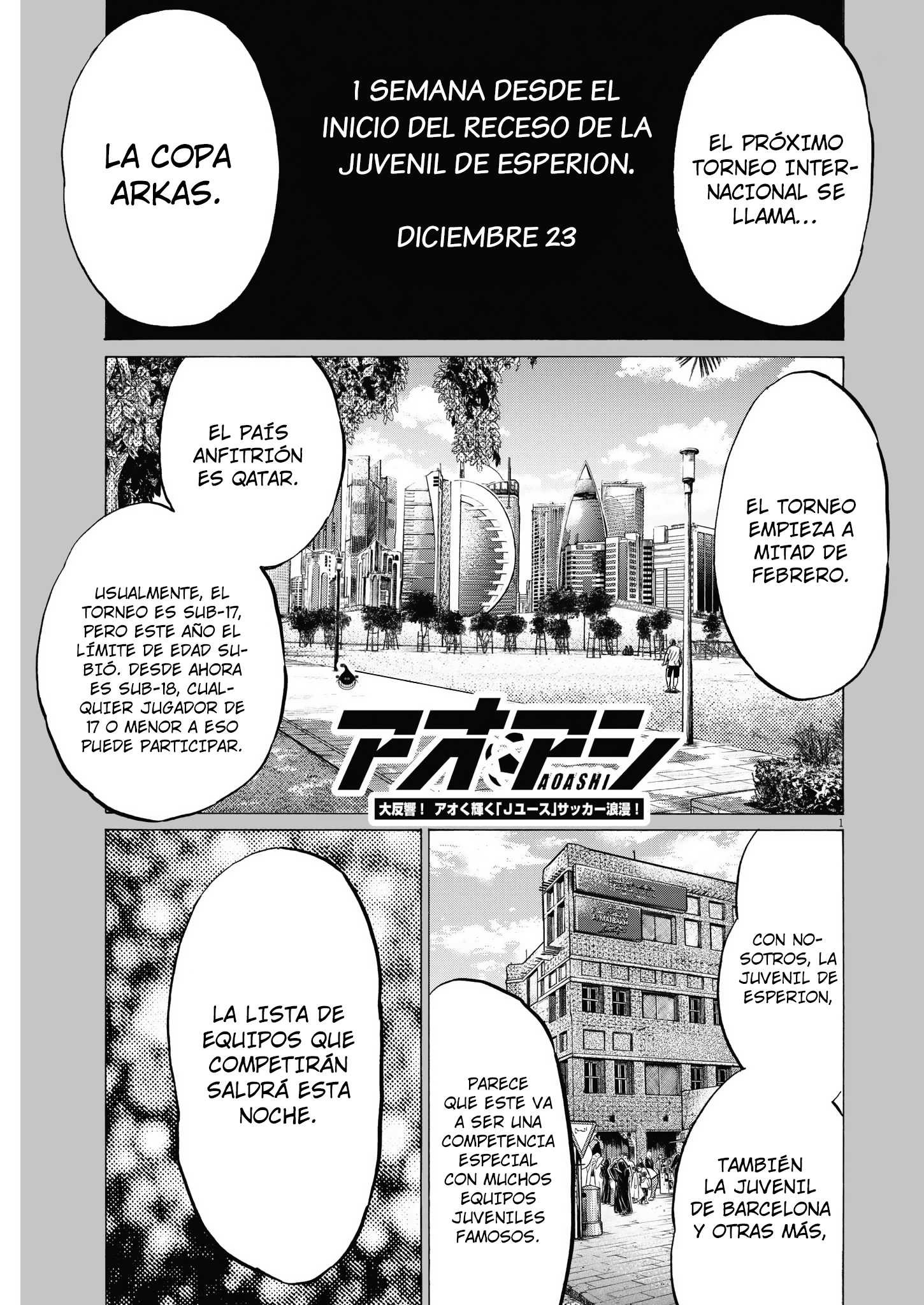 Read Ao ashi Español Manga Online