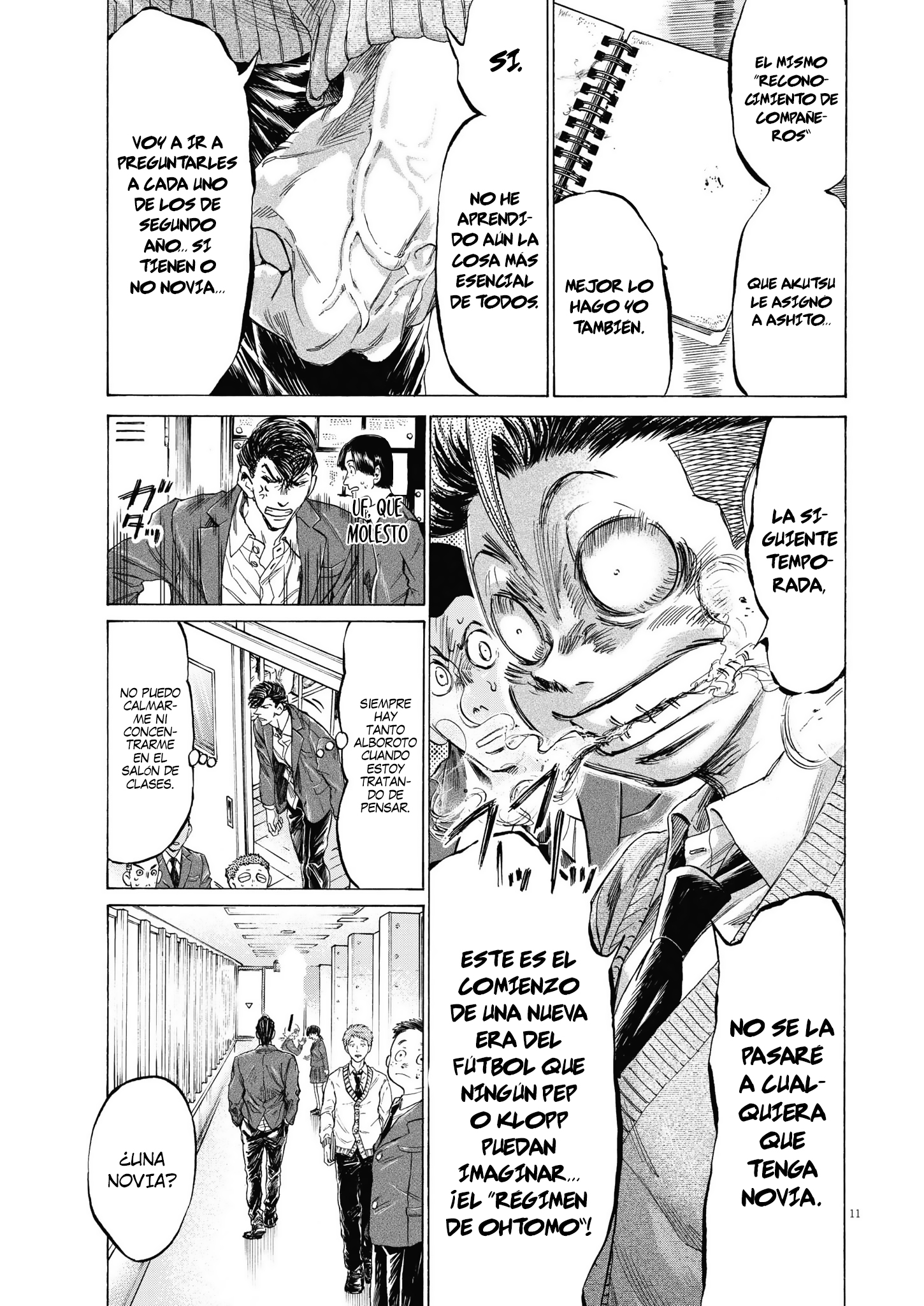 Read Ao ashi Español Manga Online