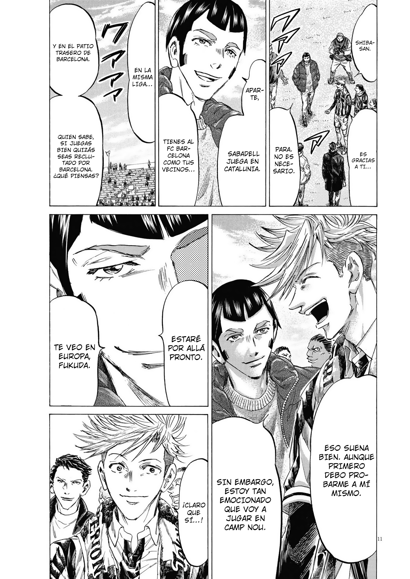 Read Ao ashi Español Manga Online