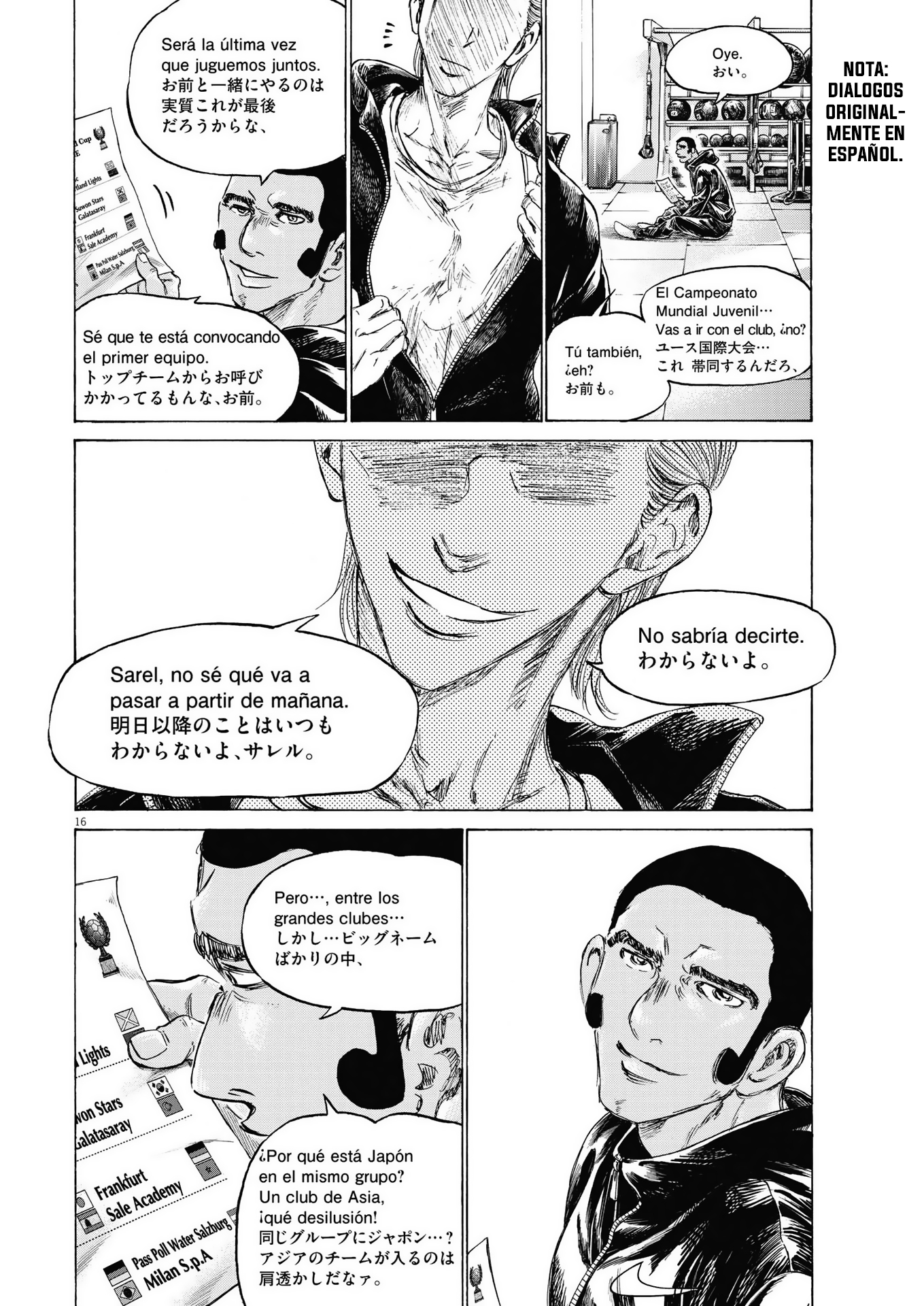 Read Ao ashi Español Manga Online