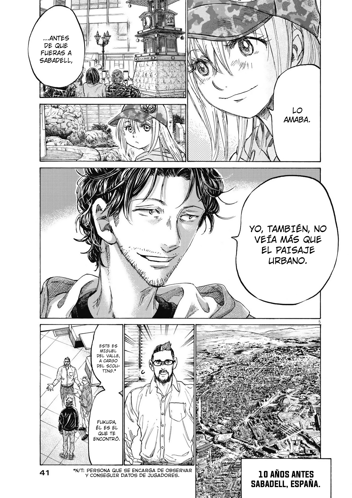 Read Ao ashi Español Manga Online