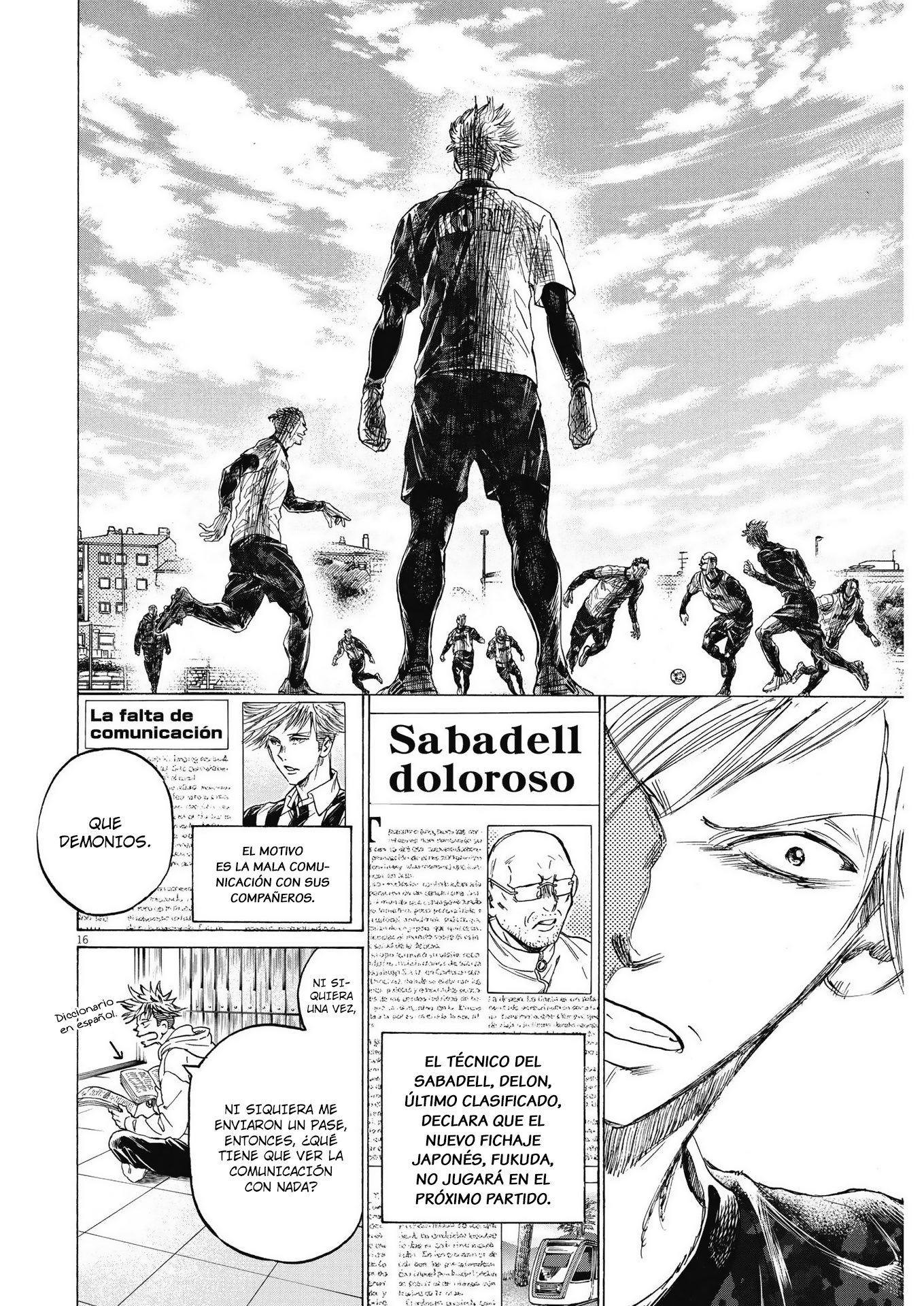 Read Ao ashi Español Manga Online