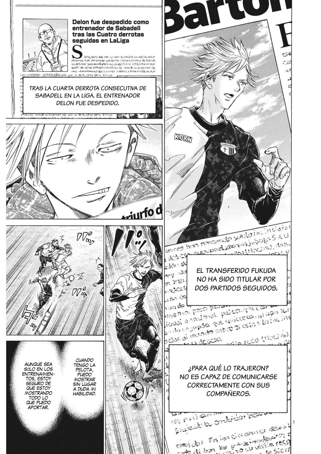 Read Ao ashi Español Manga Online