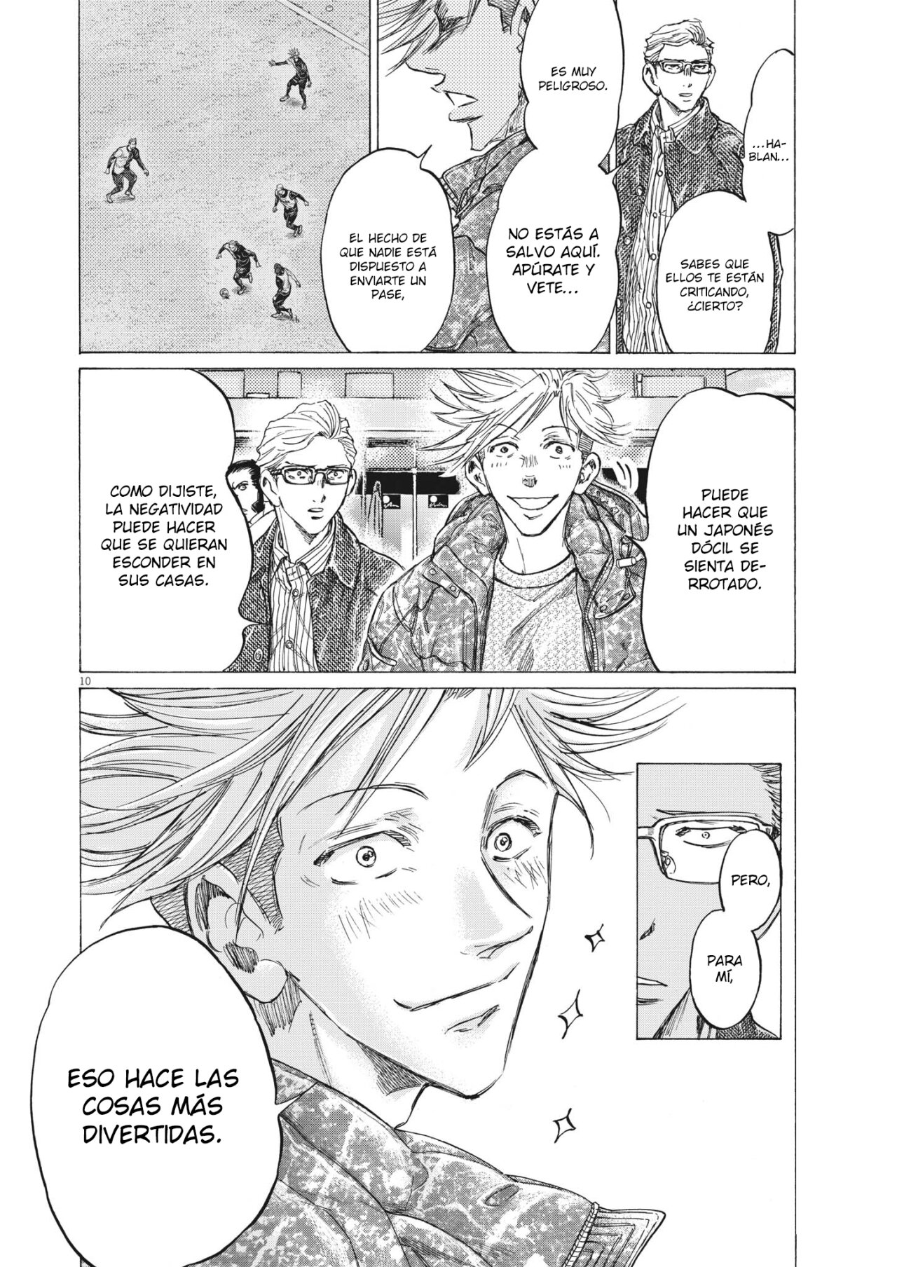 Read Ao ashi Español Manga Online