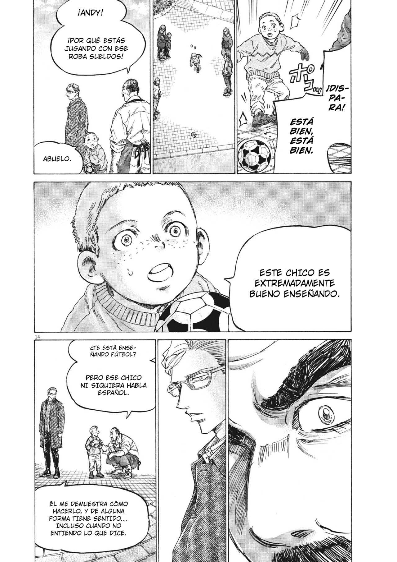 Read Ao ashi Español Manga Online