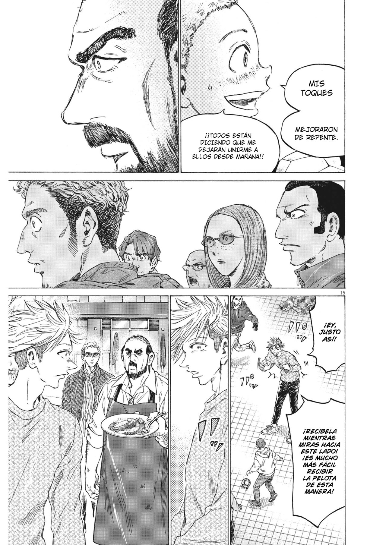 Read Ao ashi Español Manga Online