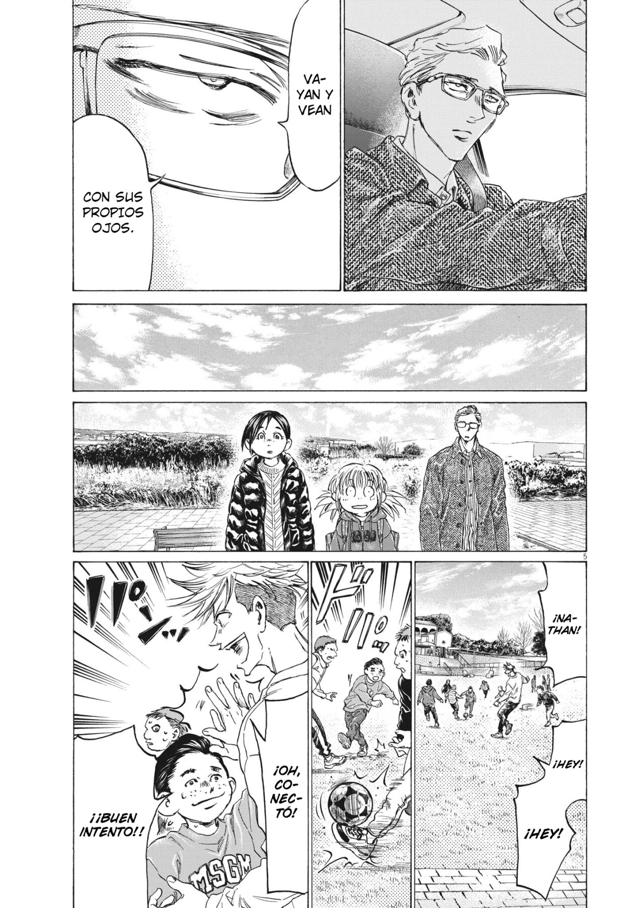 Read Ao ashi Español Manga Online